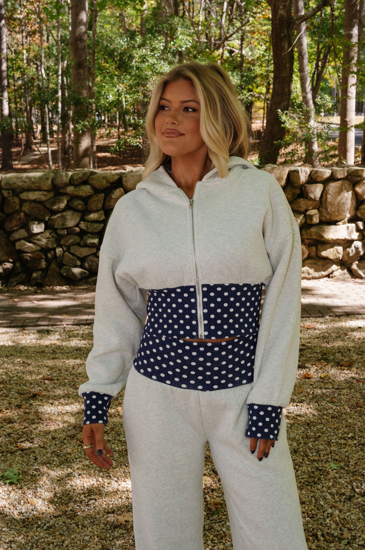Cosette Lounge Set-Heather Grey