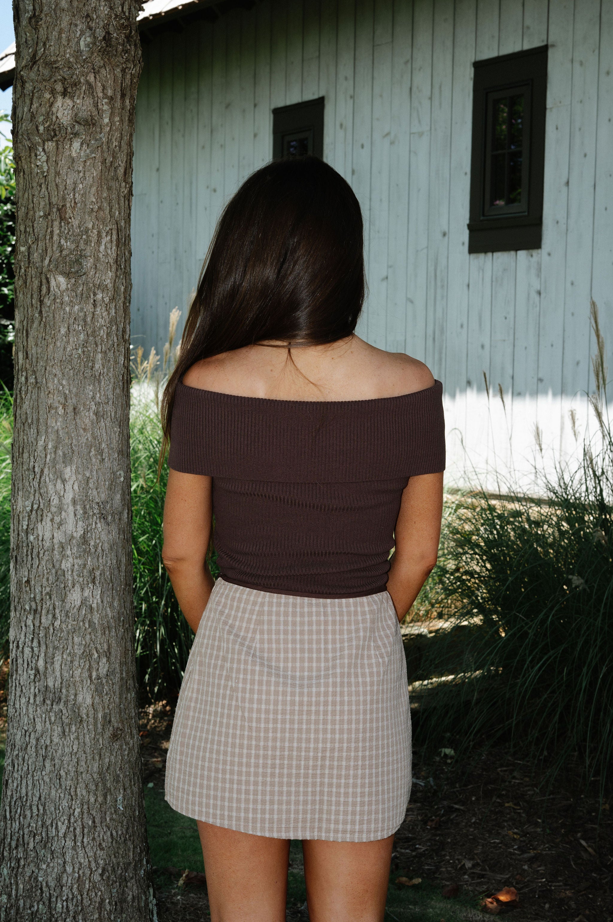 Veena Top-Brown