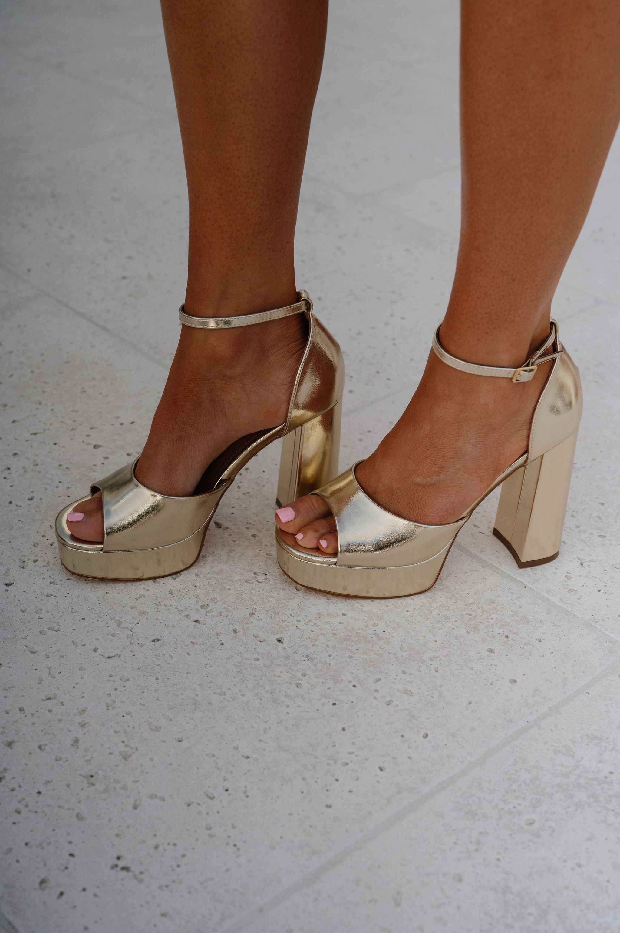Bliss Heel-Gold