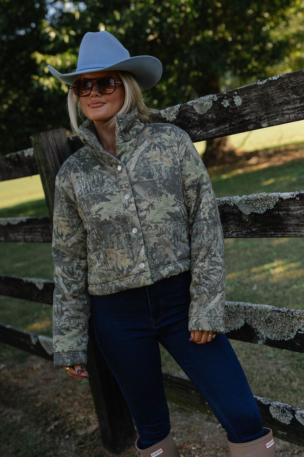 Camo Puffer Jacket