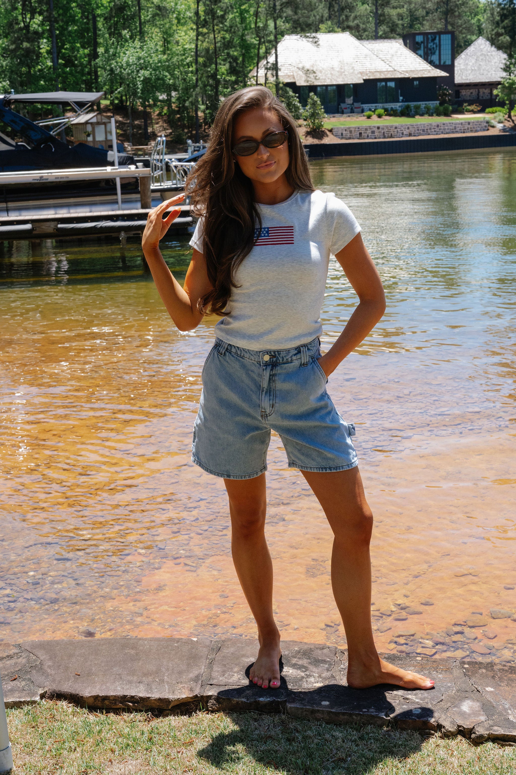 Posie Denim Shorts