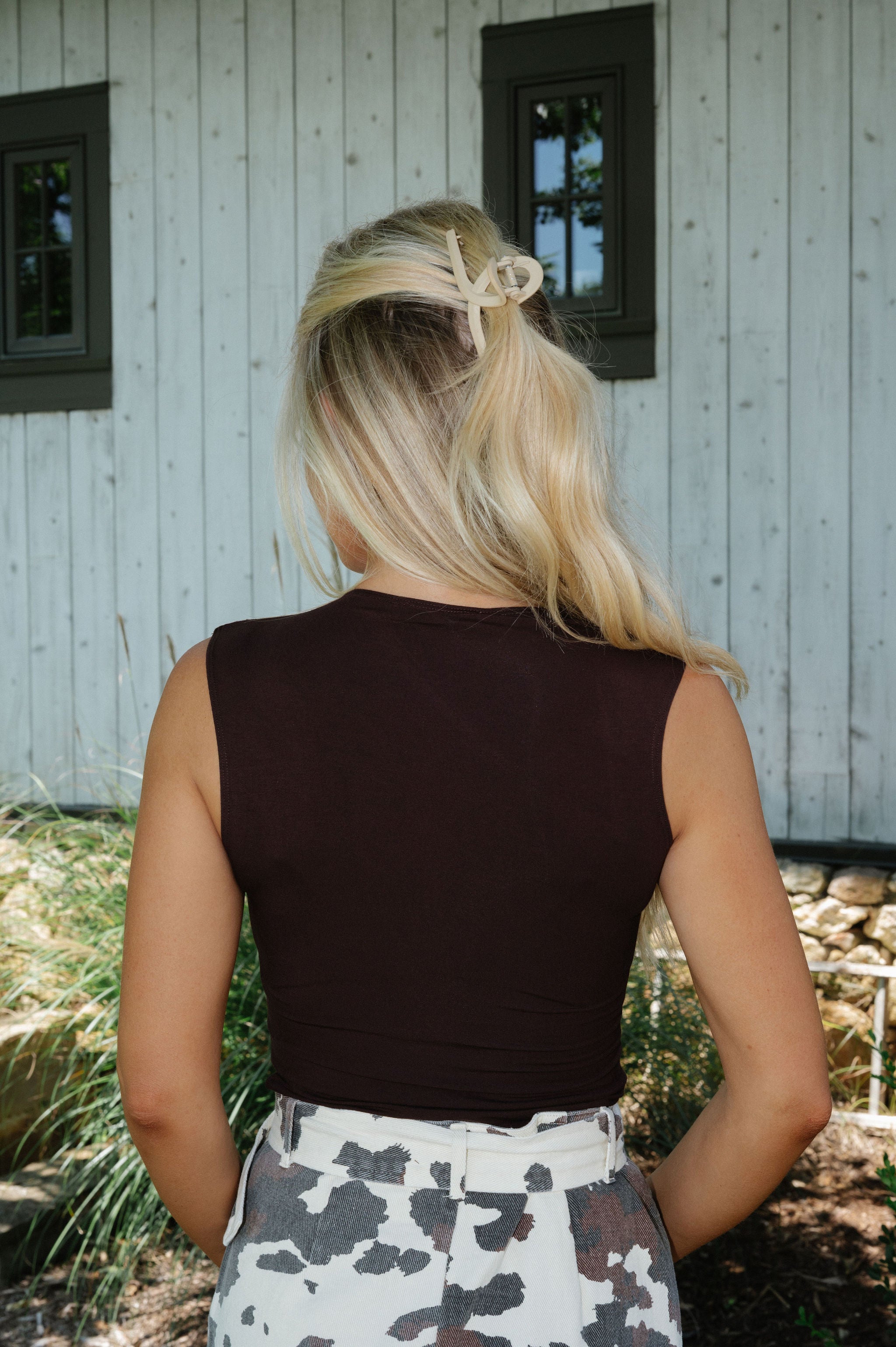 Clay Top-Dark Brown