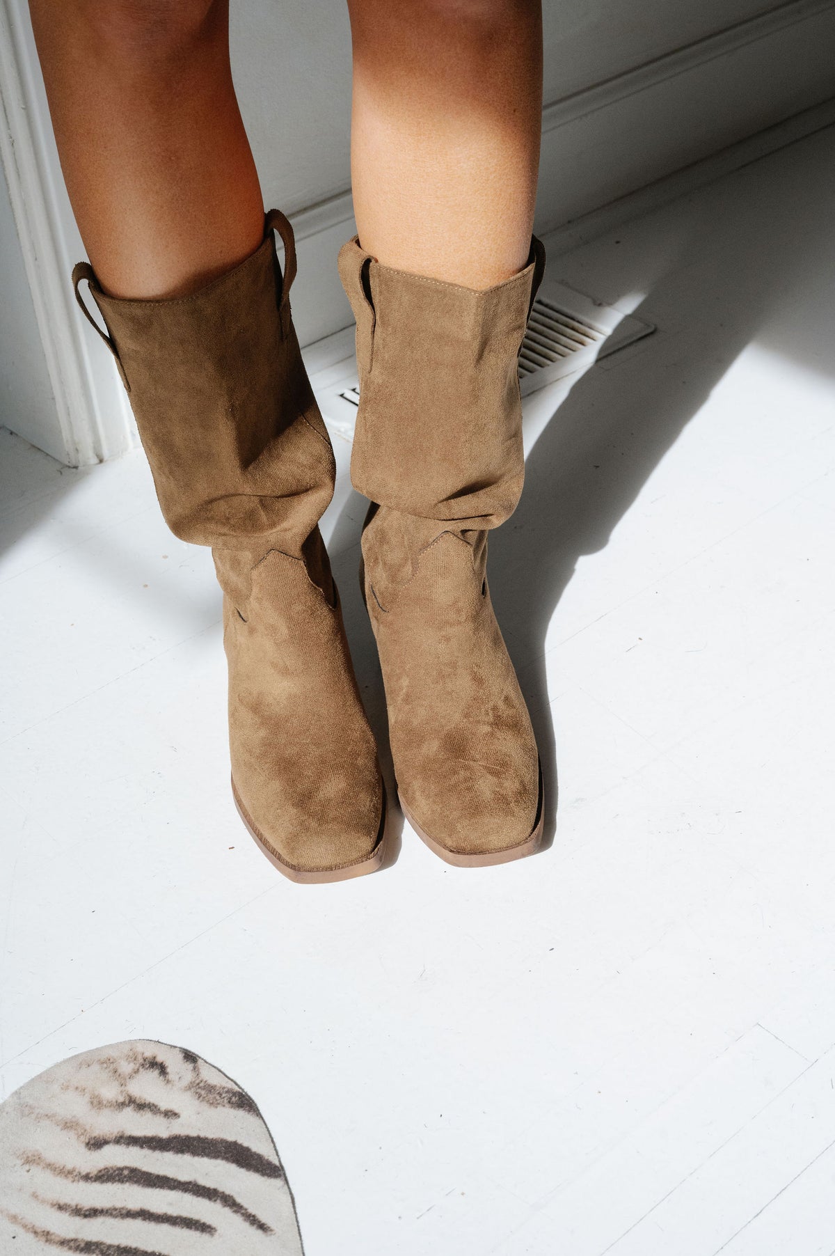 Harrison Slouch Boot-Brown