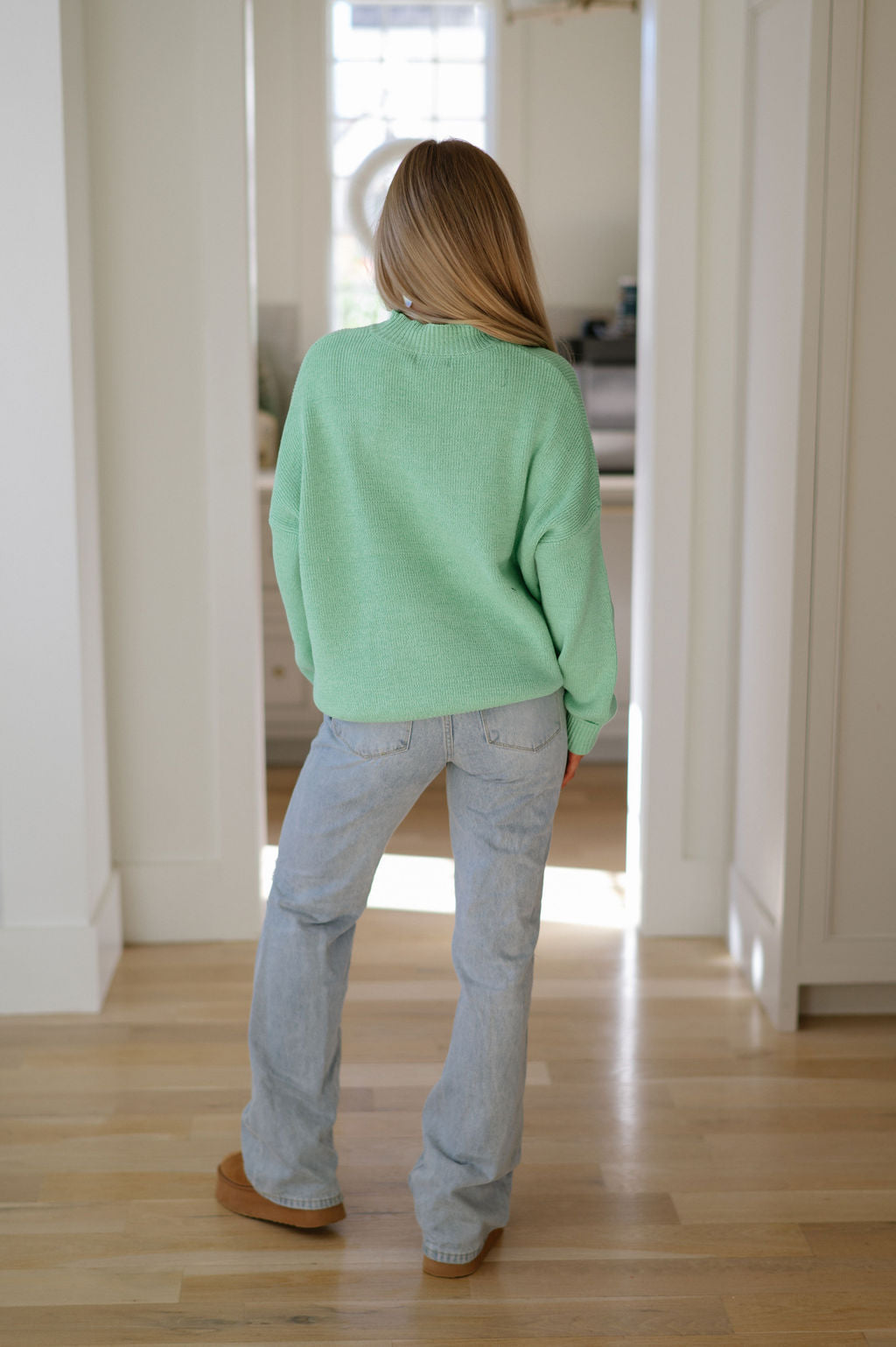 Albany Sweater- Light Green