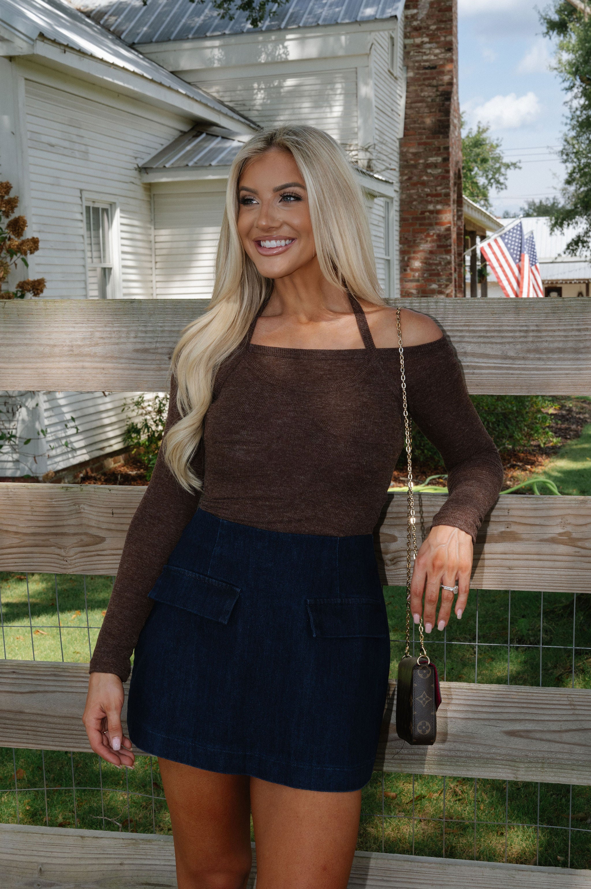 Farah Skirt-Denim