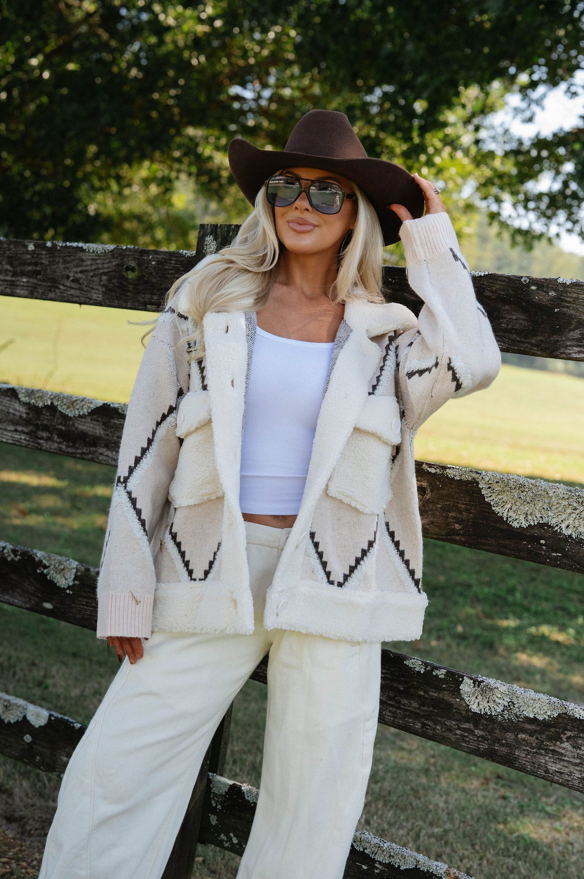 Riley Collared Jacket-Taupe