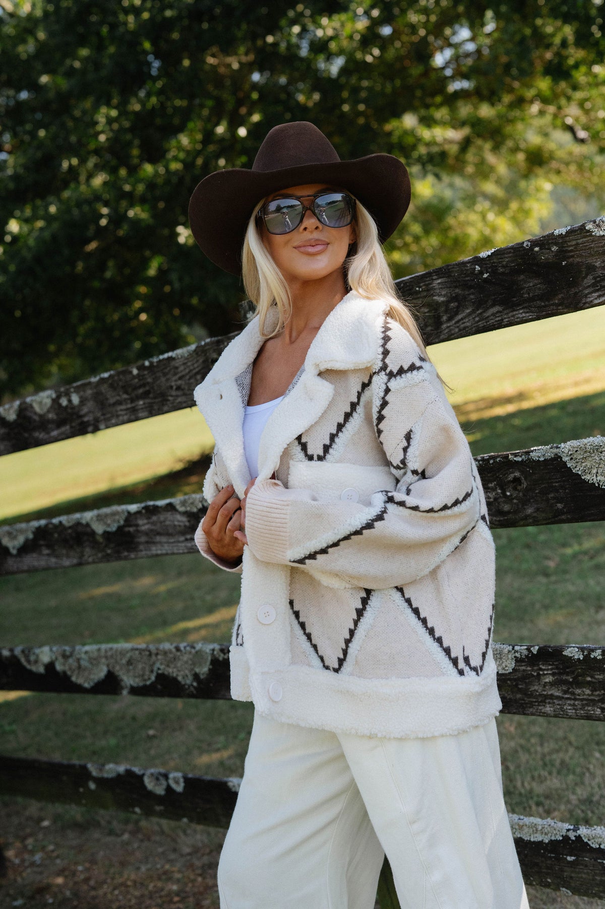 Riley Collared Jacket-Taupe