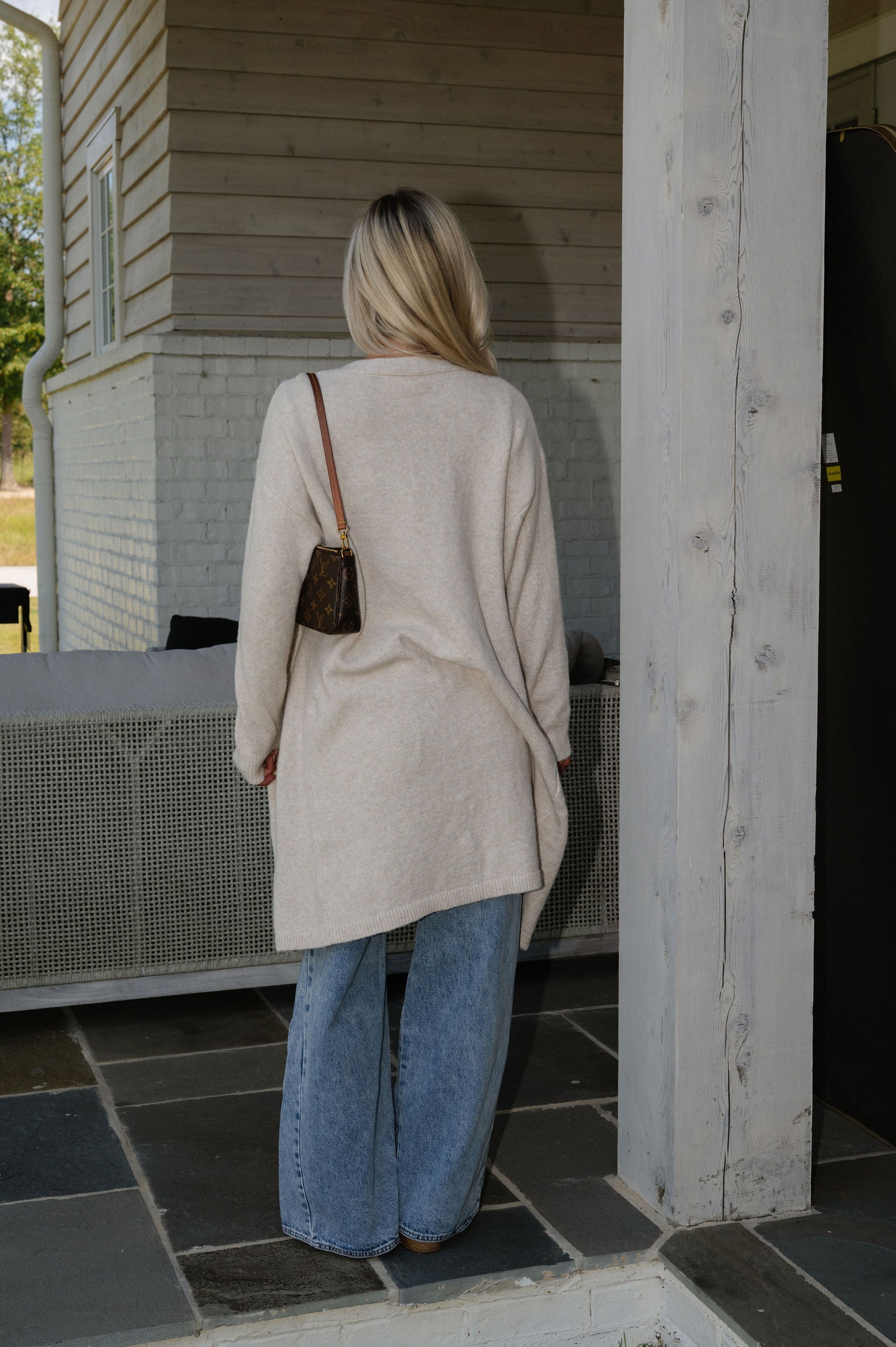 Bennie Cardigan-Oatmeal