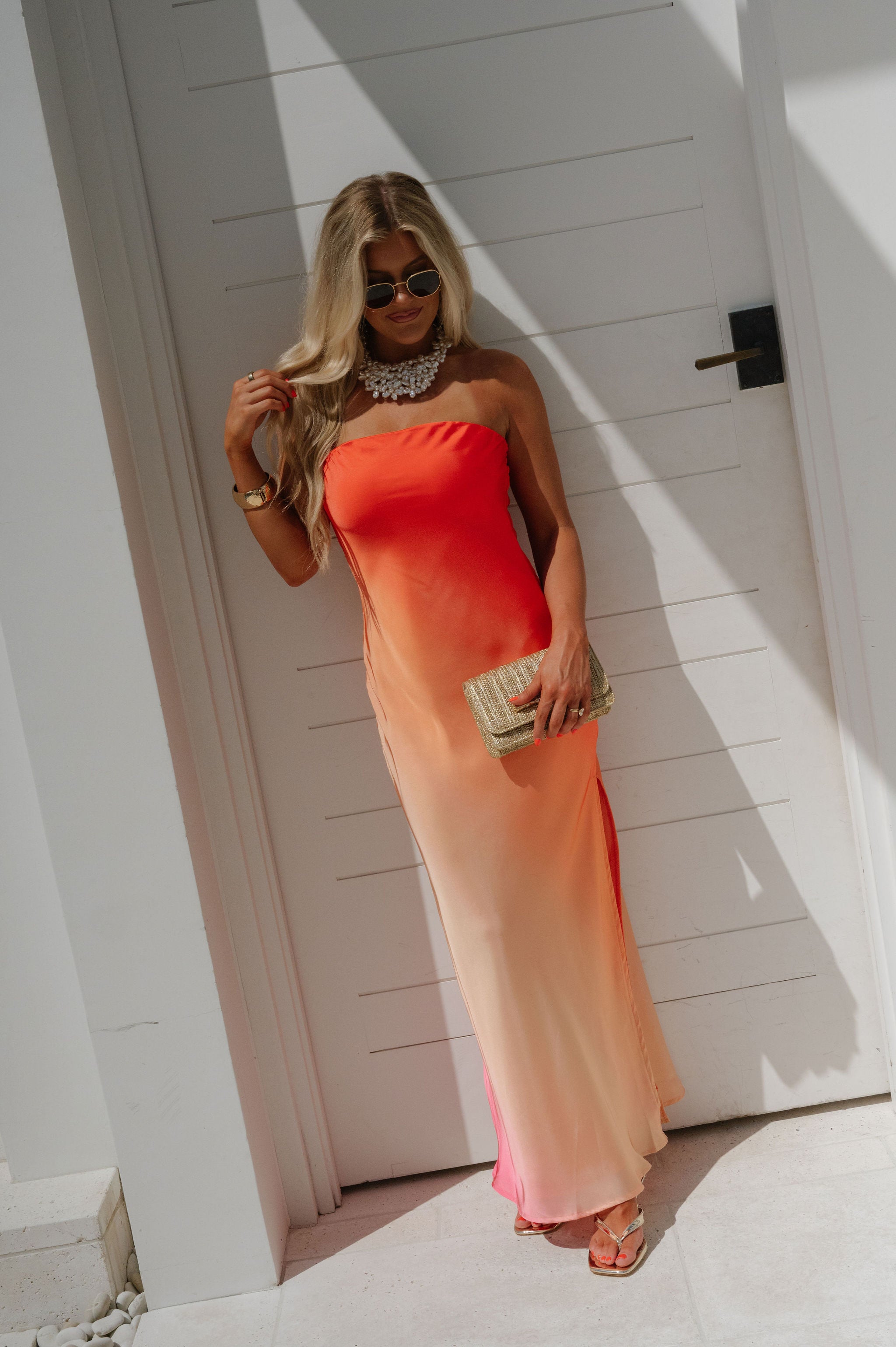 Radiance Dress- Hibiscus Combo