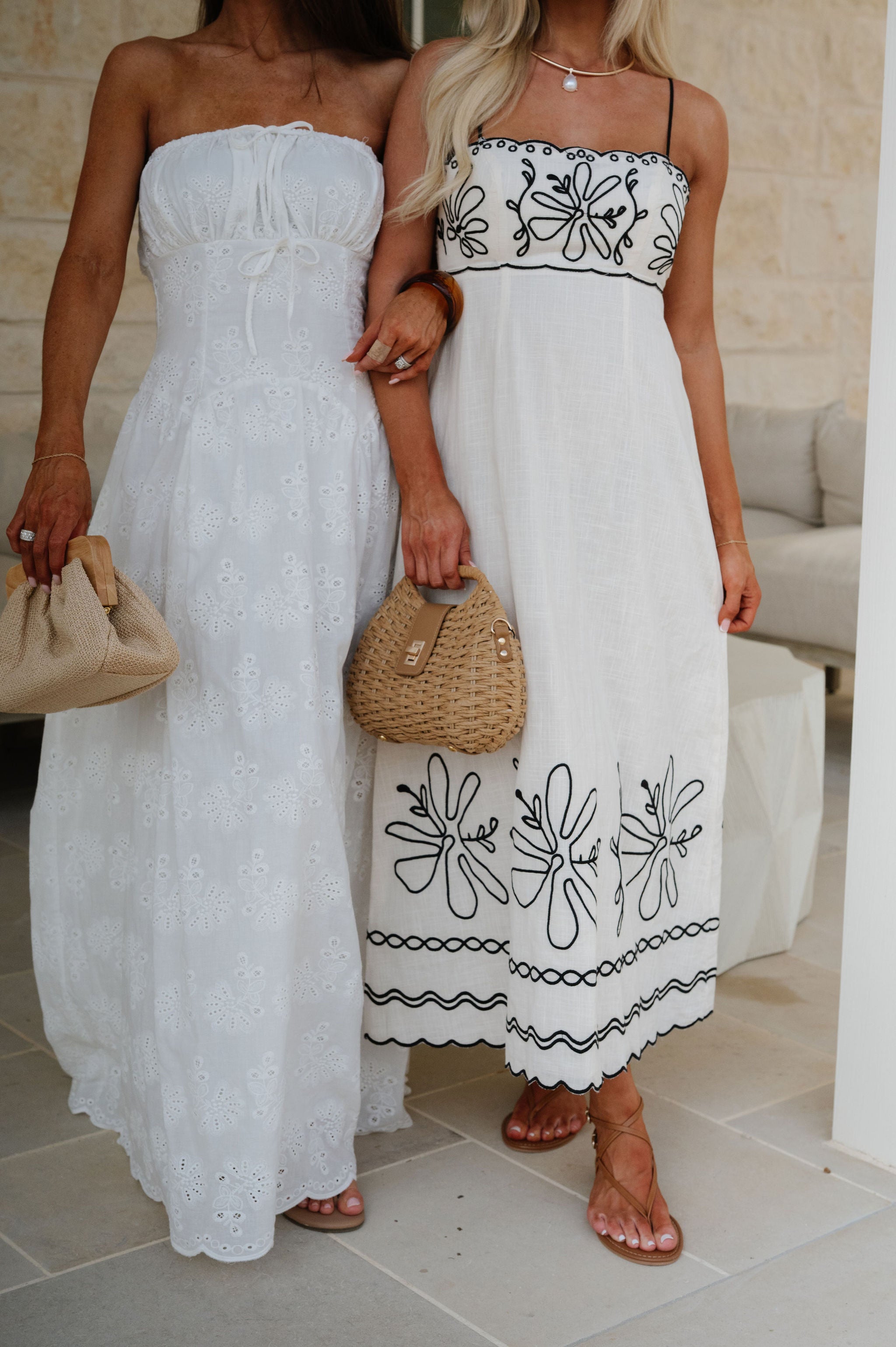 Noah Midi Dress-Oat