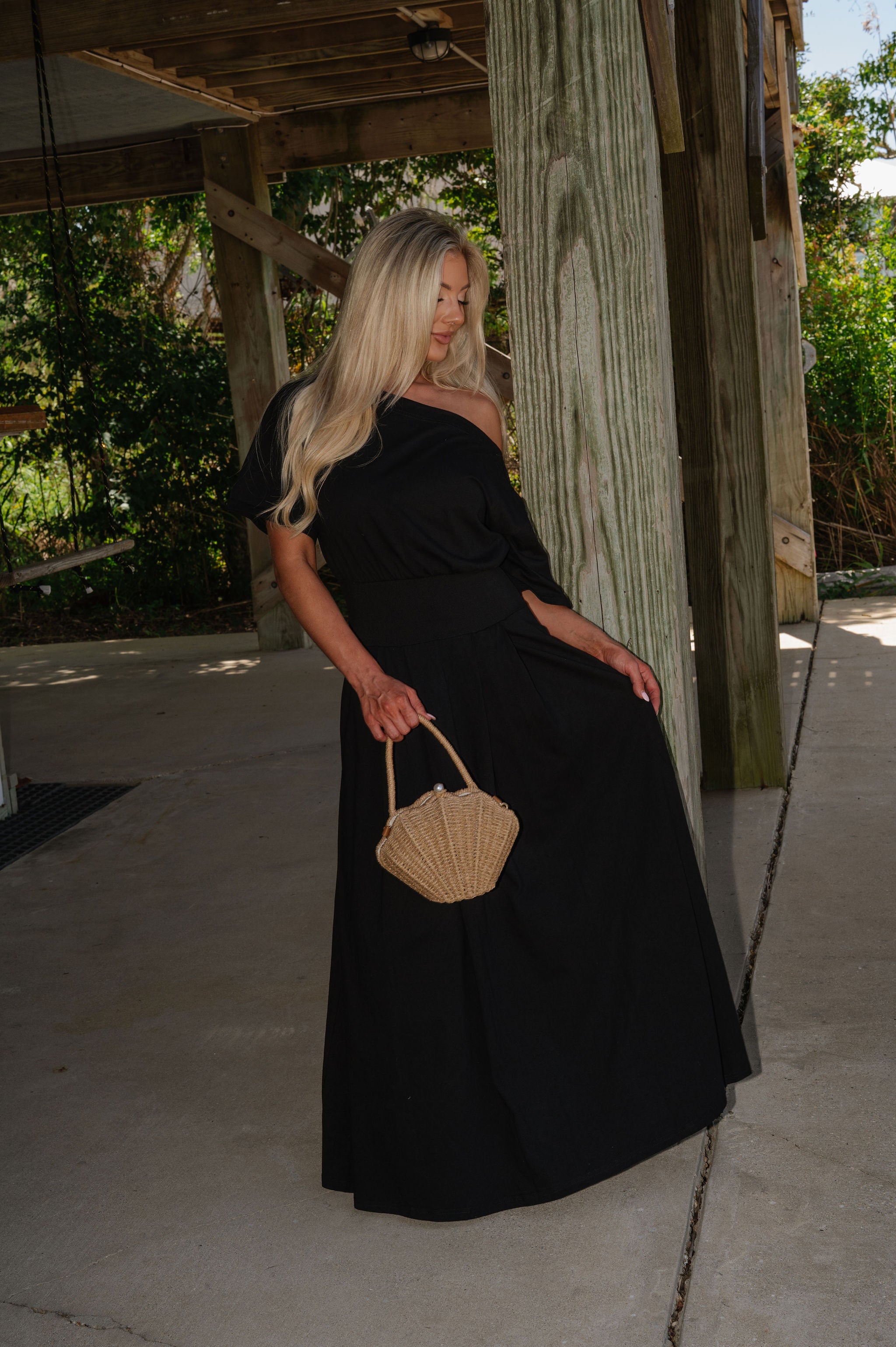 Sierra Maxi Dress-Black