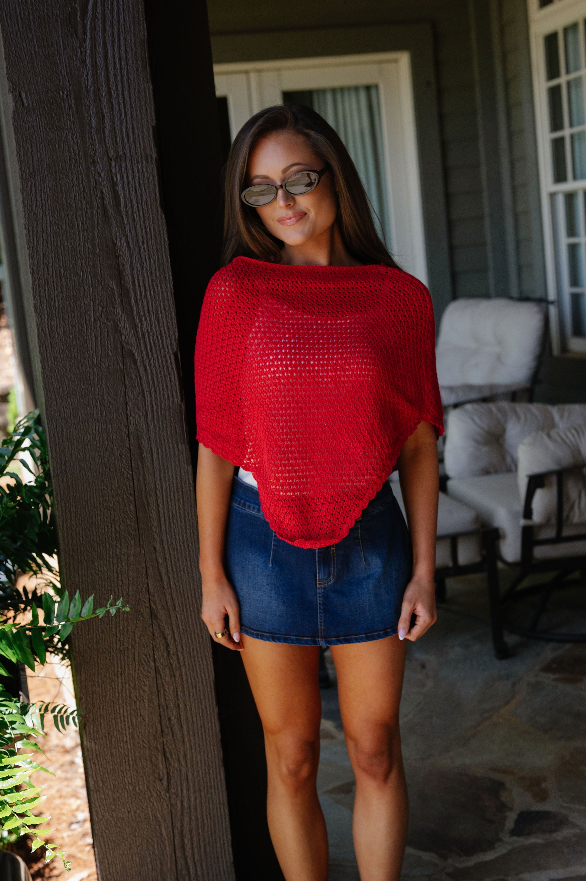 Rosie Micro Denim Skort