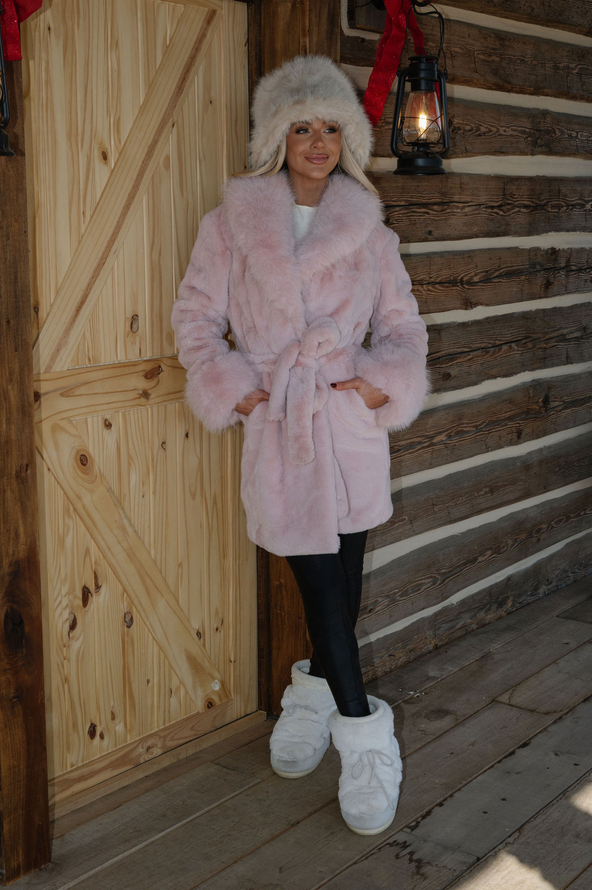 Vivienne Coat-Pink