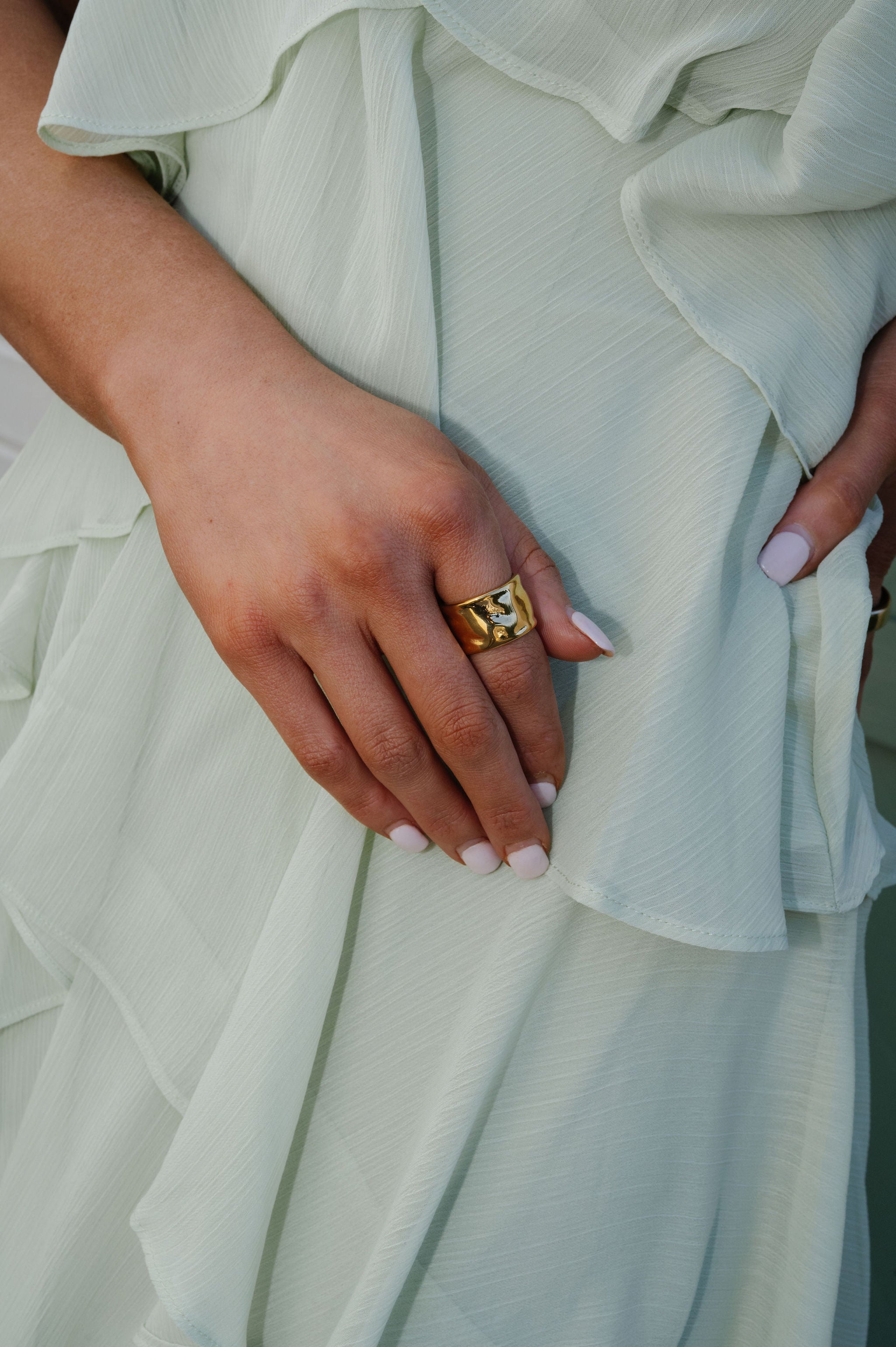 Sedona Ring/SIZE 8- Gold *Final Sale*