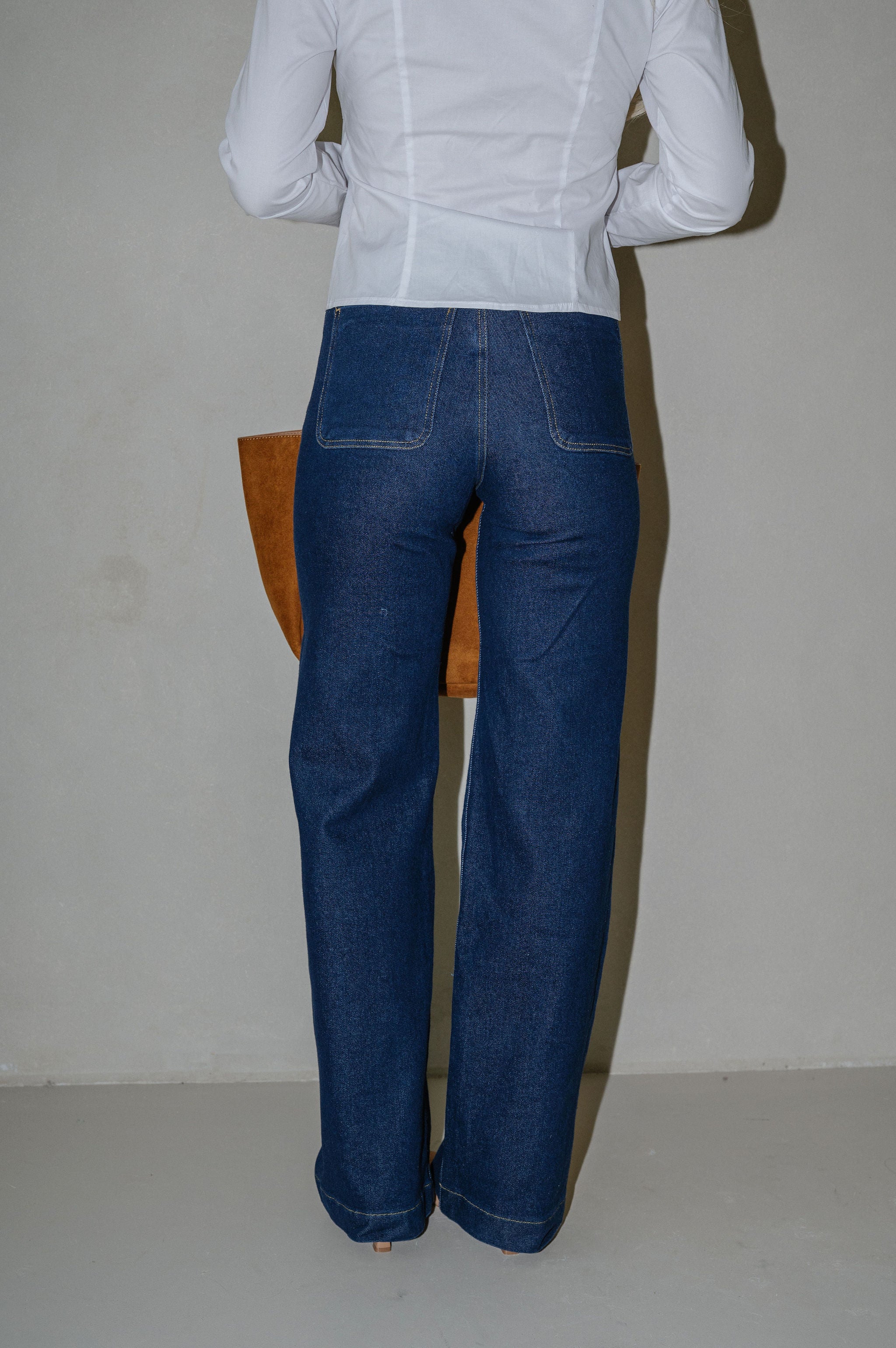 Summer Straight Leg Jeans-Indigo