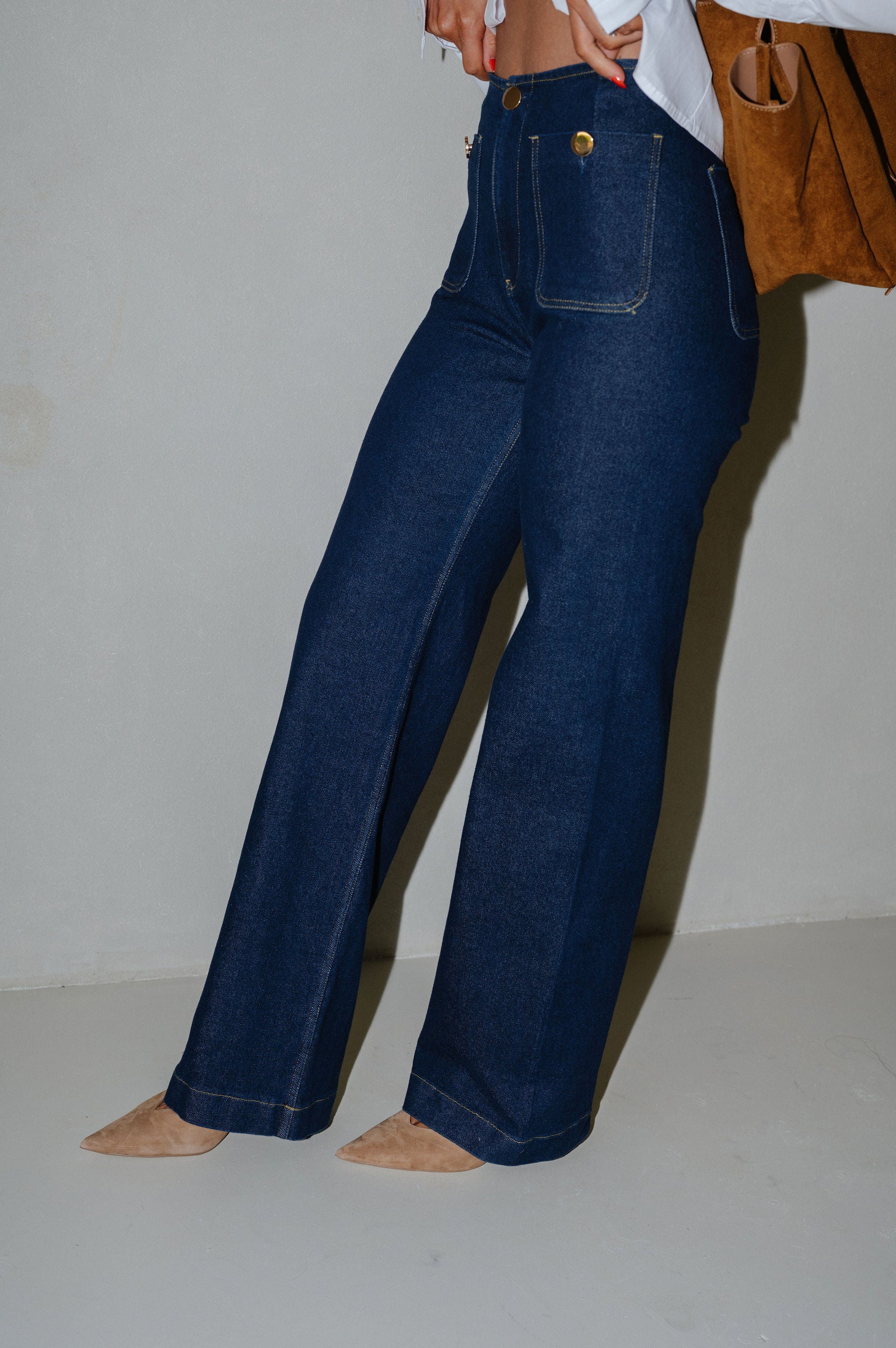 Summer Straight Leg Jeans-Indigo