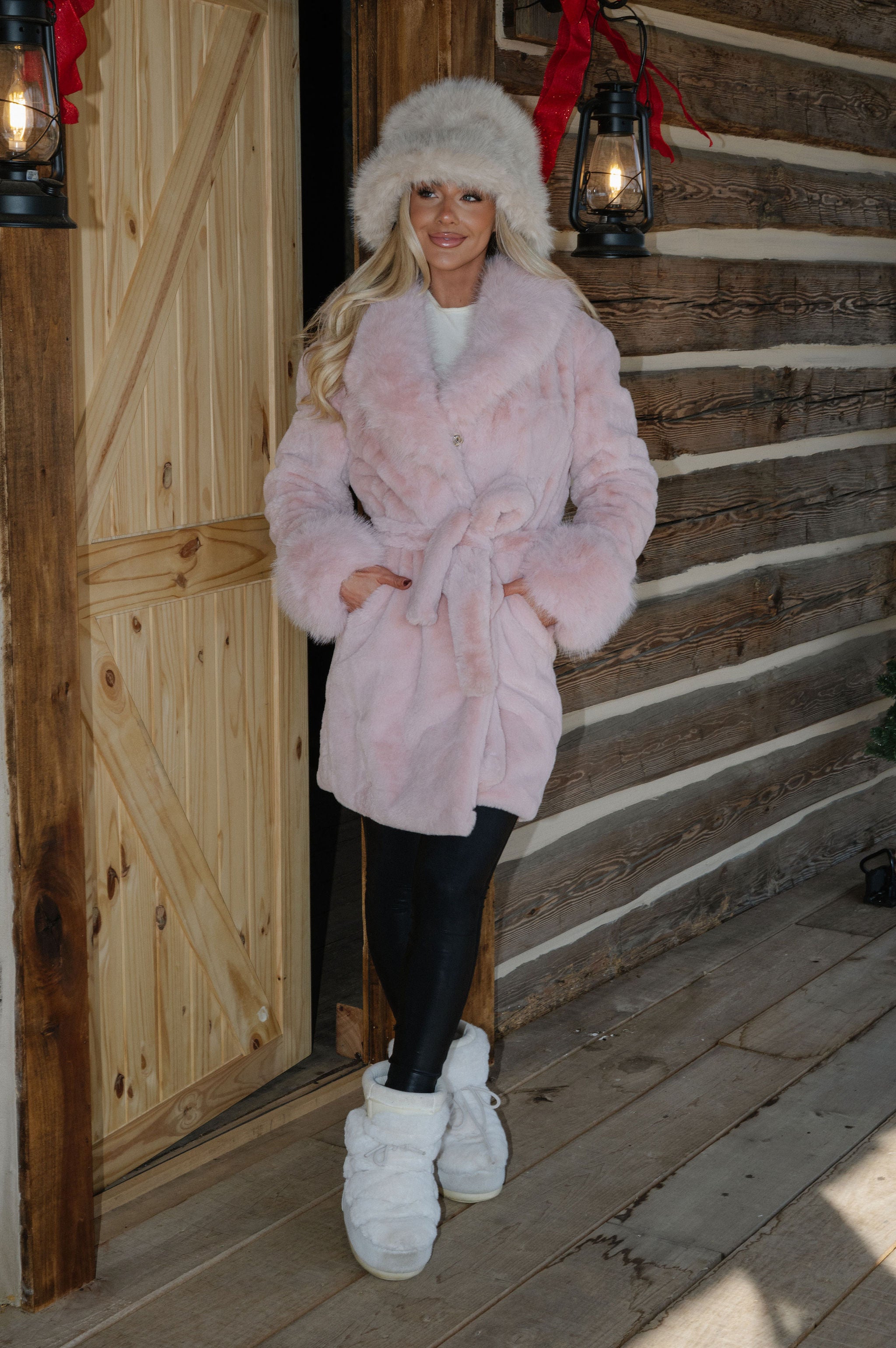 Vivienne Coat-Pink