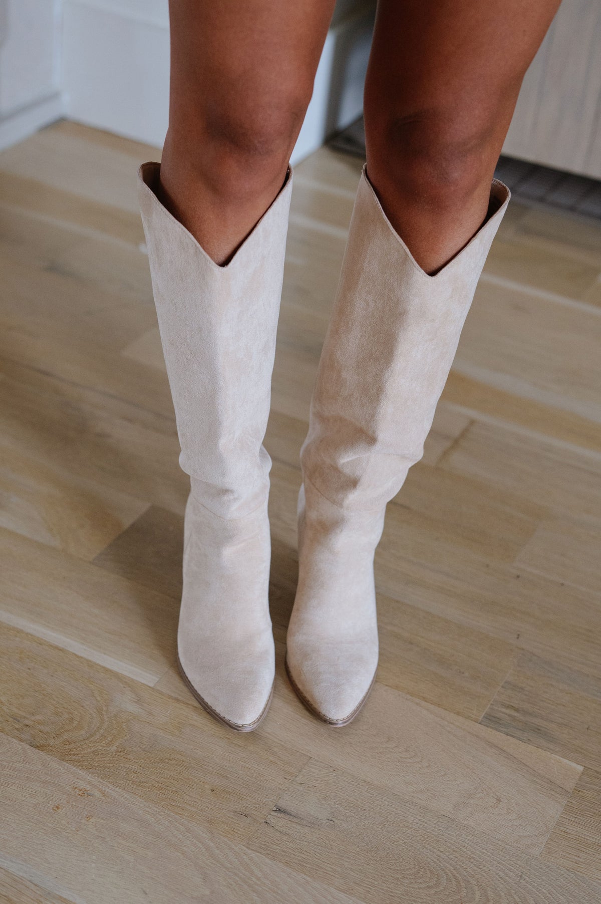 Naya Boots-Light Beige