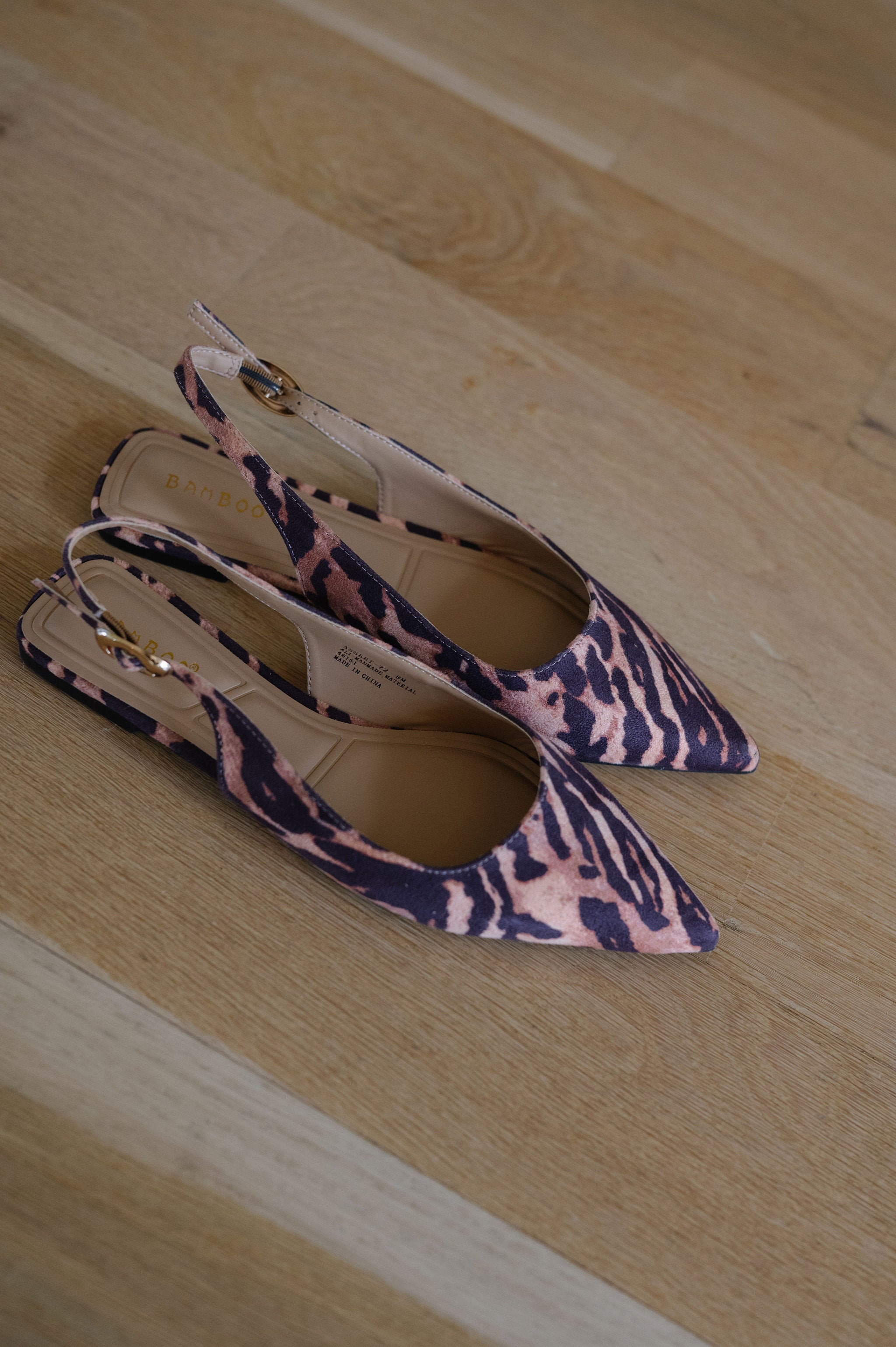 Assert Slingback Flat-Tiger