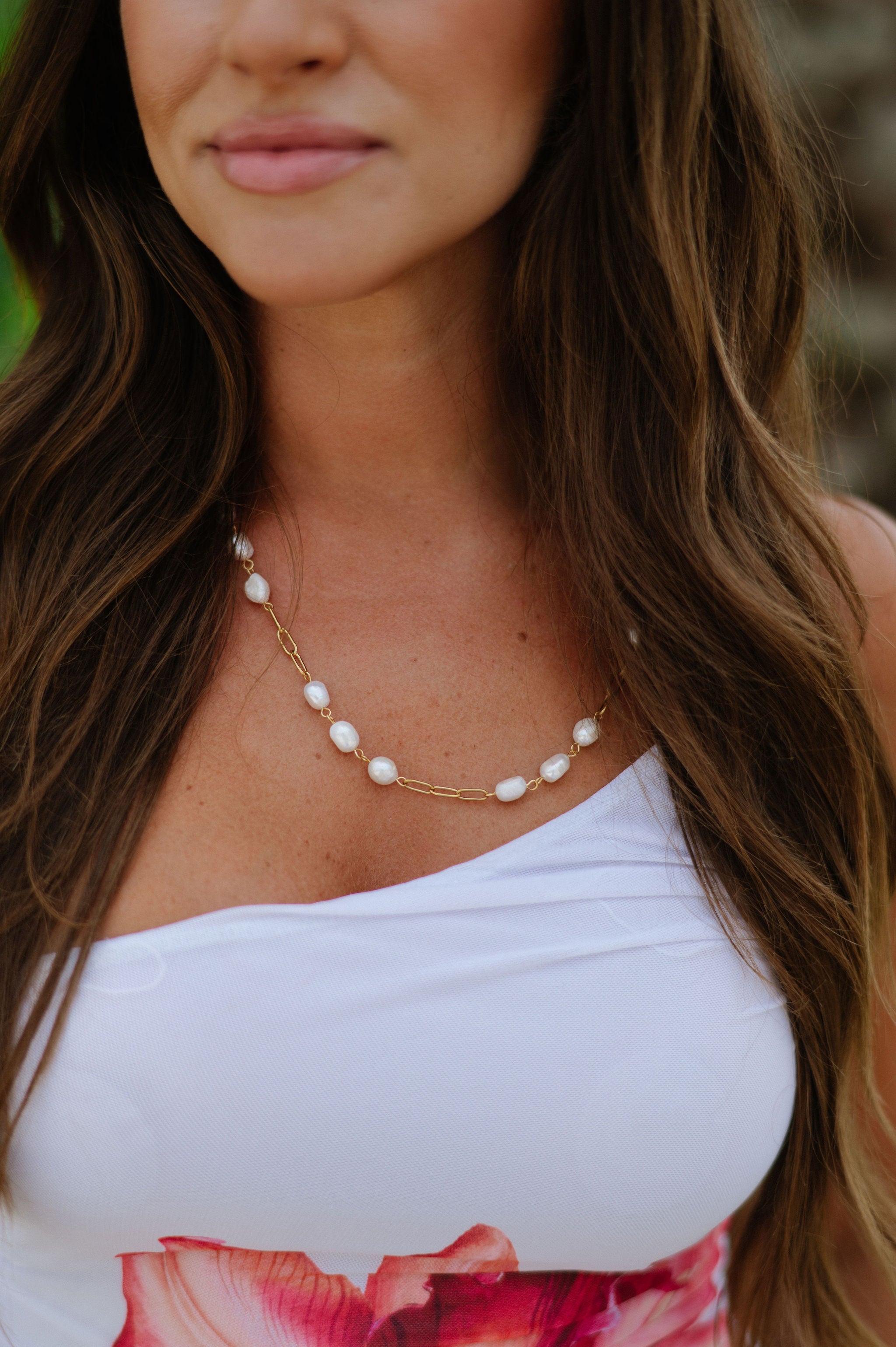 Gigi Pearl Necklace