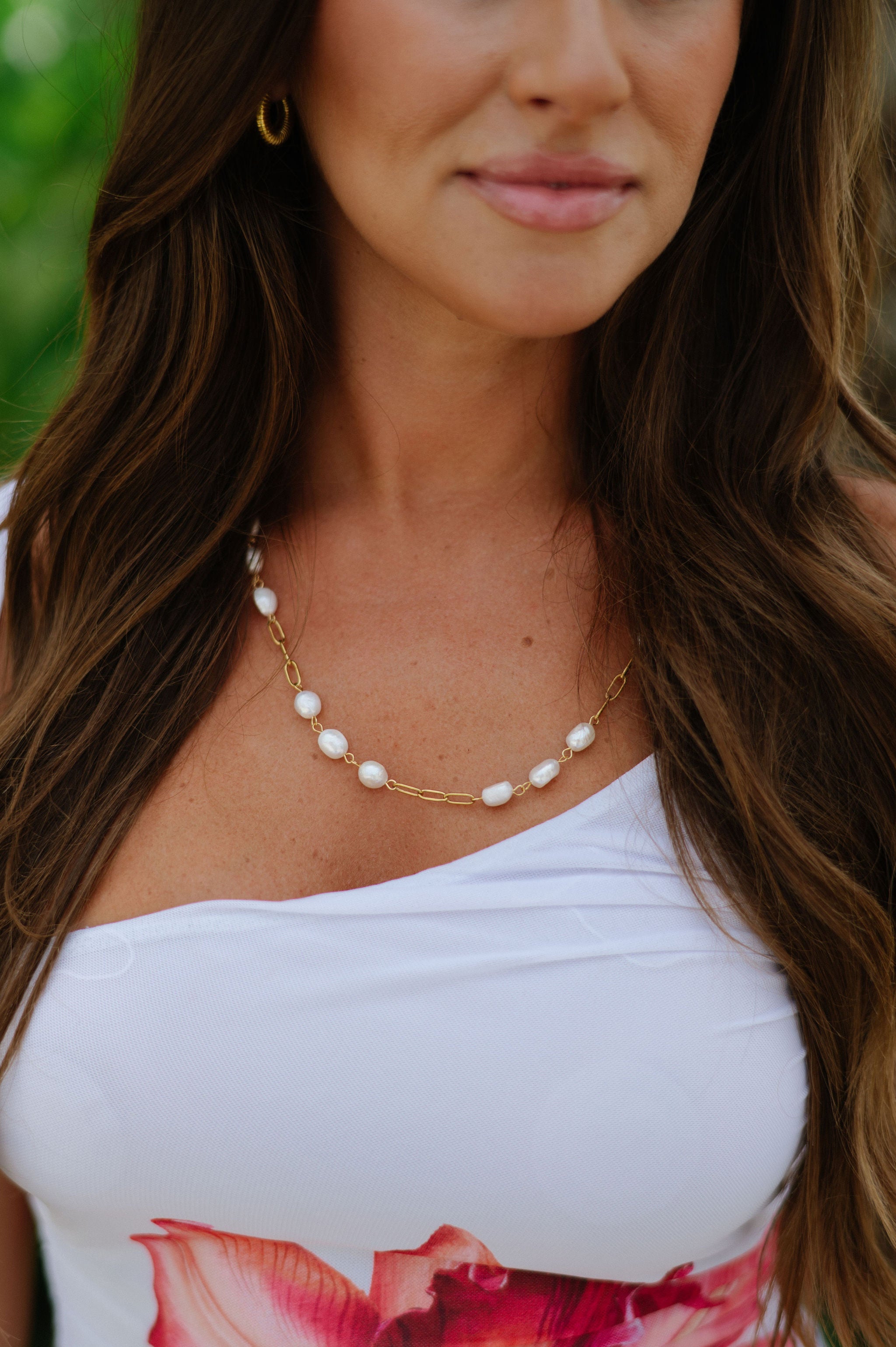 Gigi Pearl Necklace