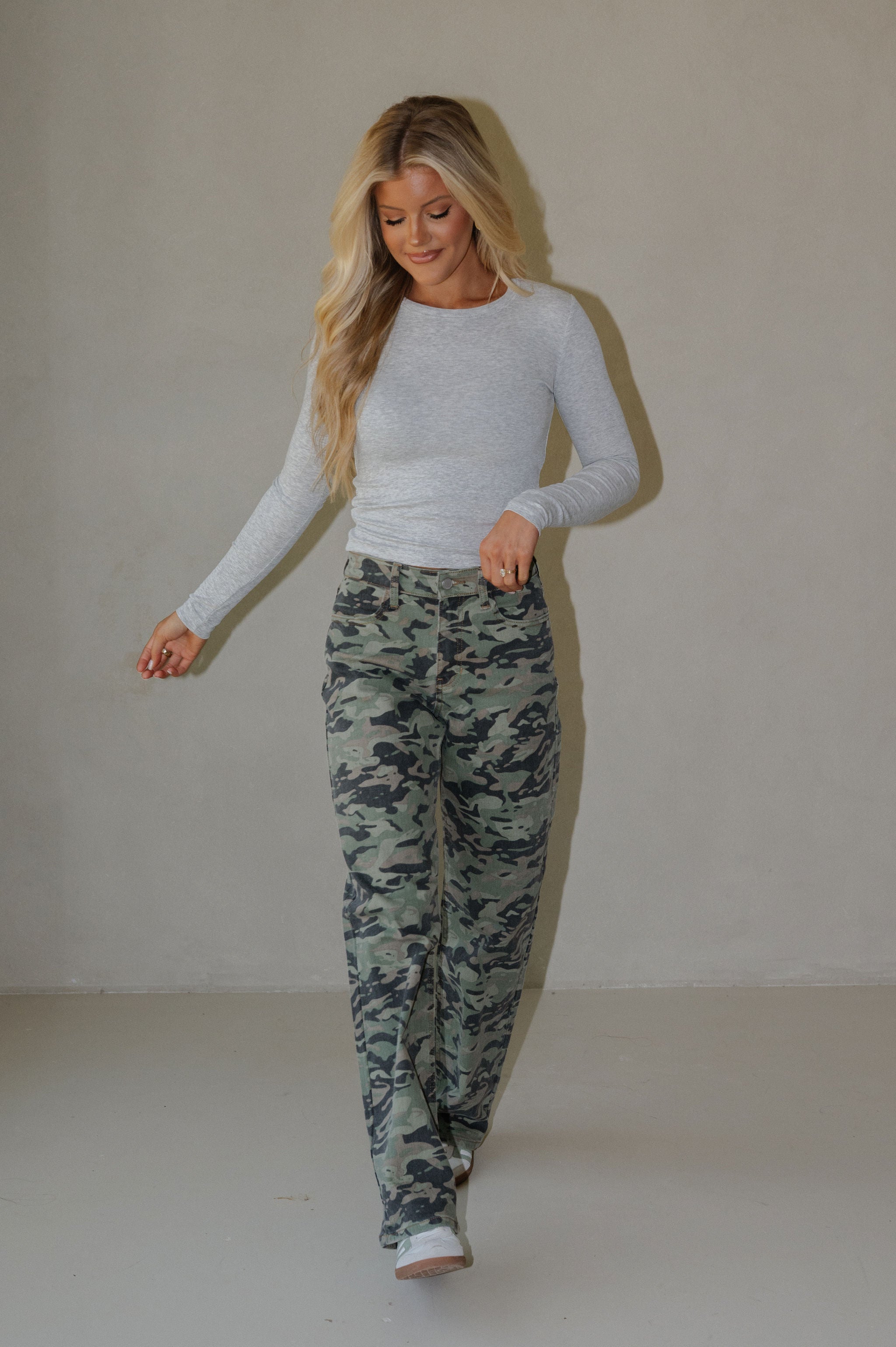 Sammy Top-Heather Grey