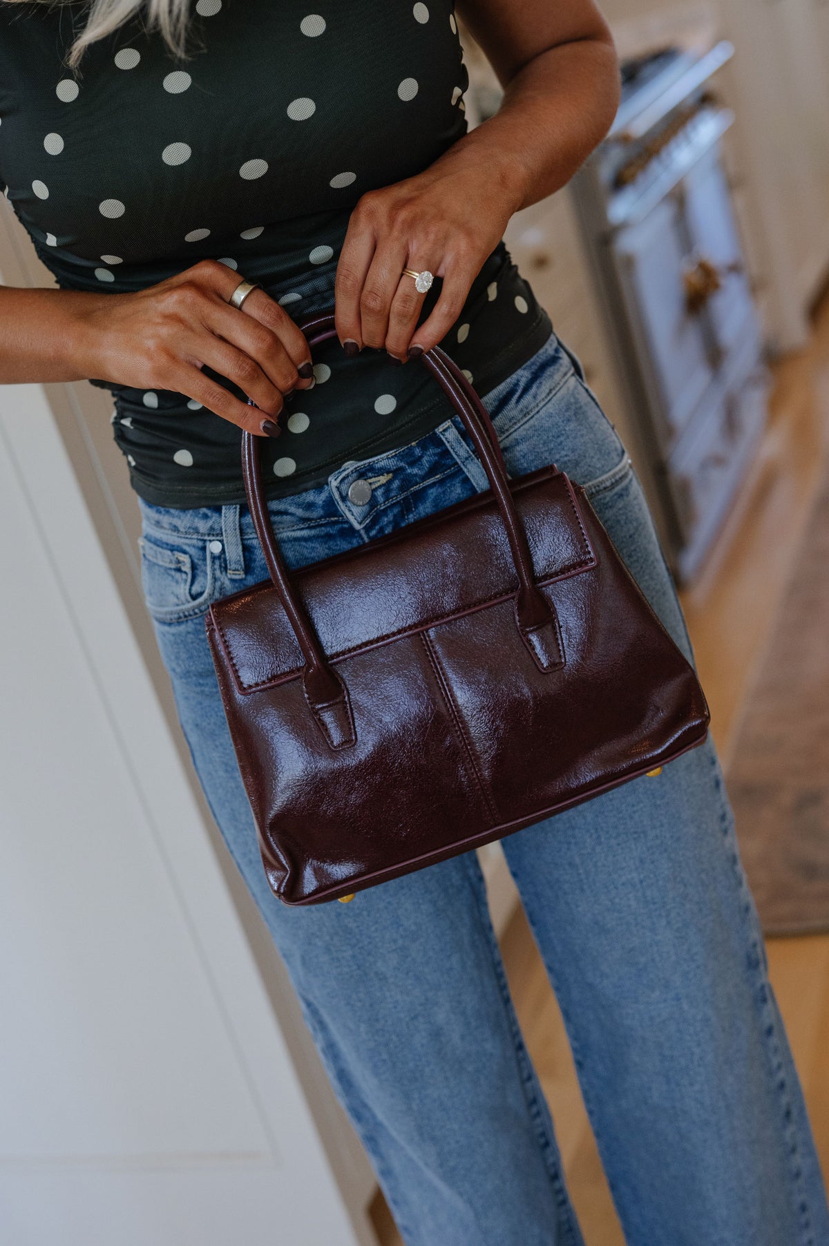 Amelie Bag-Burgundy