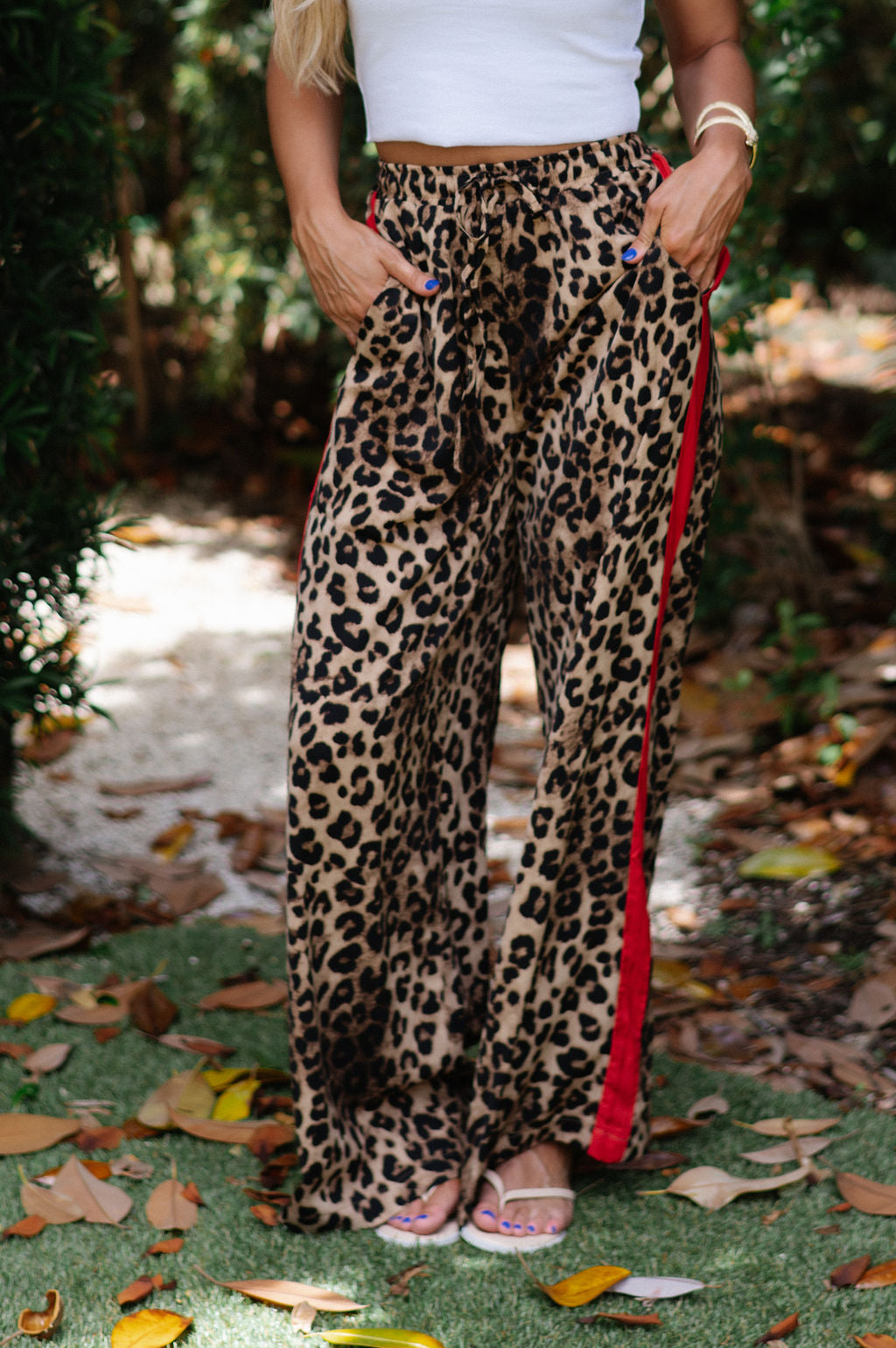 Valerie Pants-Leopard