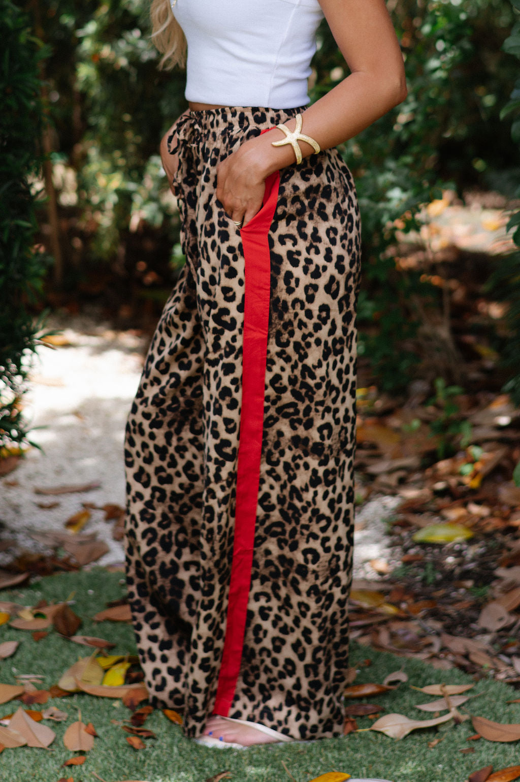Valerie Pants-Leopard