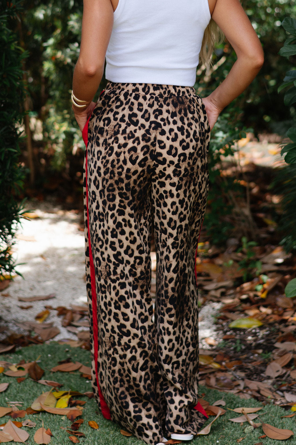 Valerie Pants-Leopard