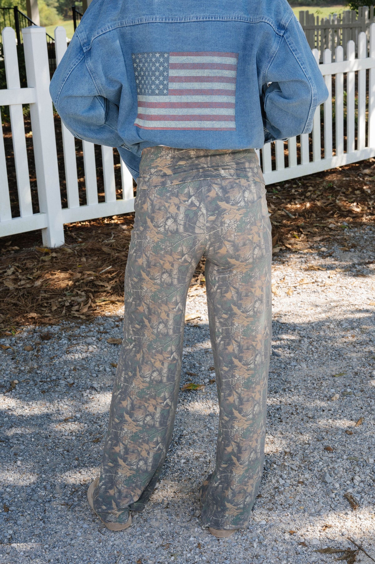 Dallas Camo Wide Leg Pant