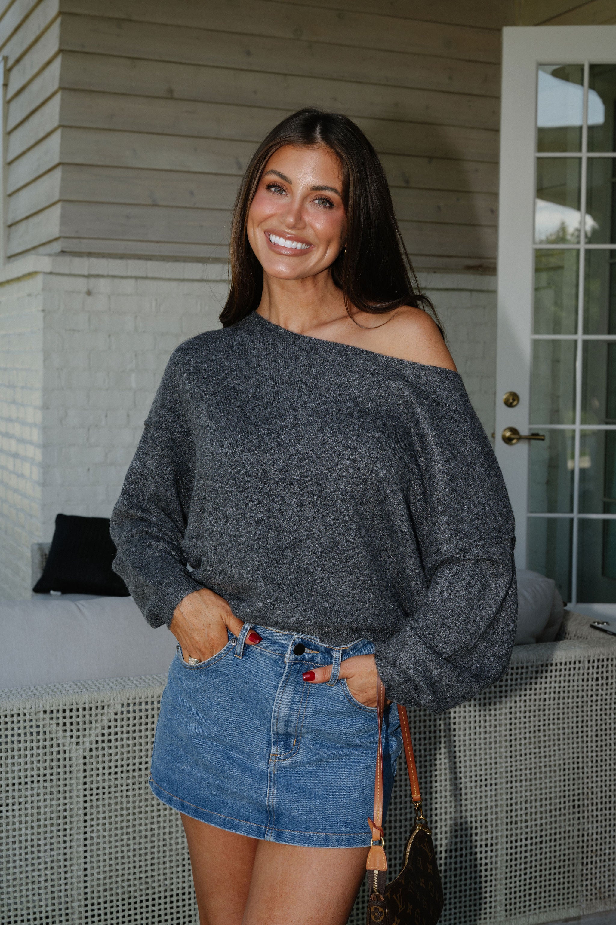 Barkley Sweater-Charcoal