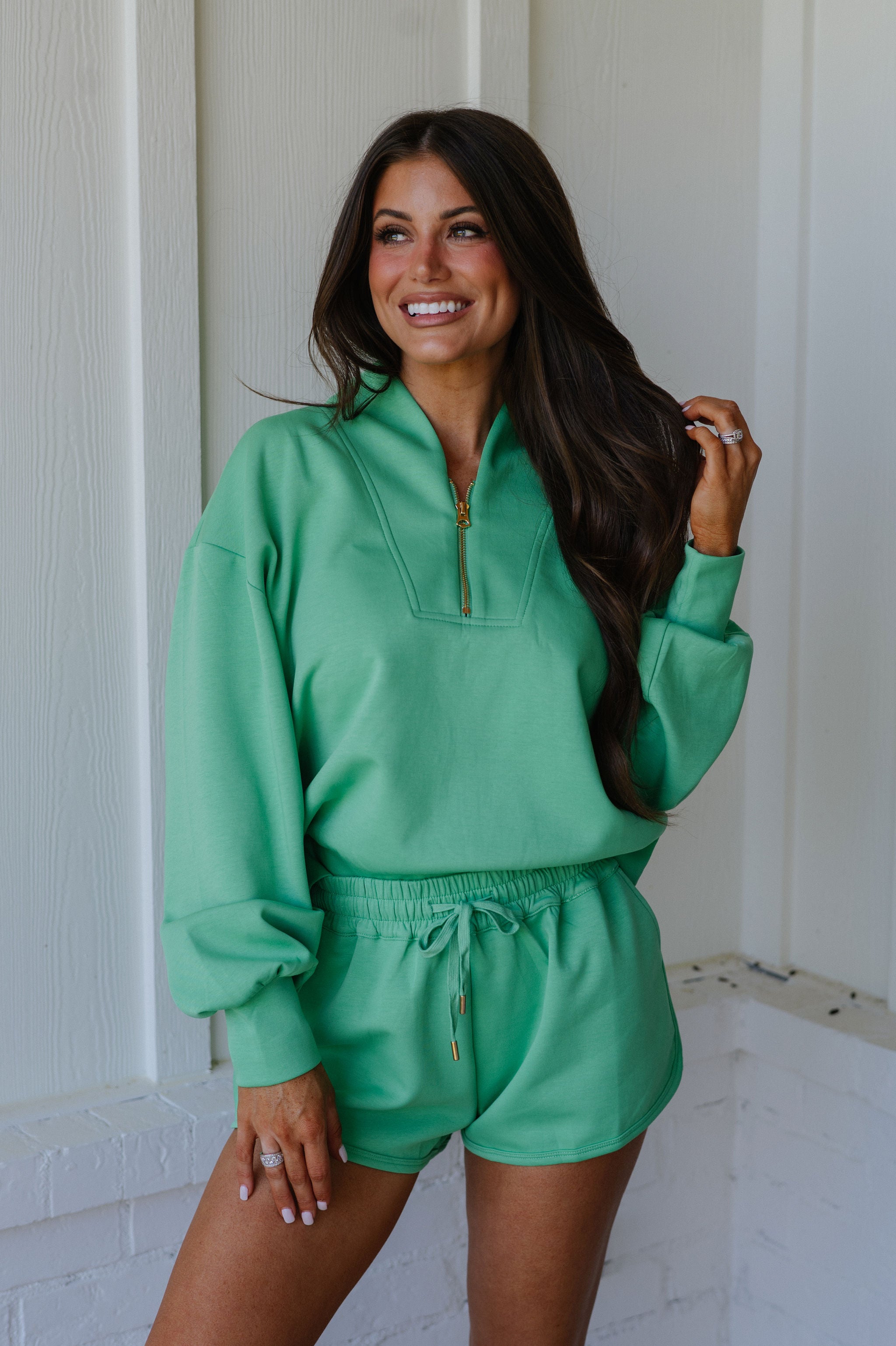 Long Sleeve Scuba Set-Green
