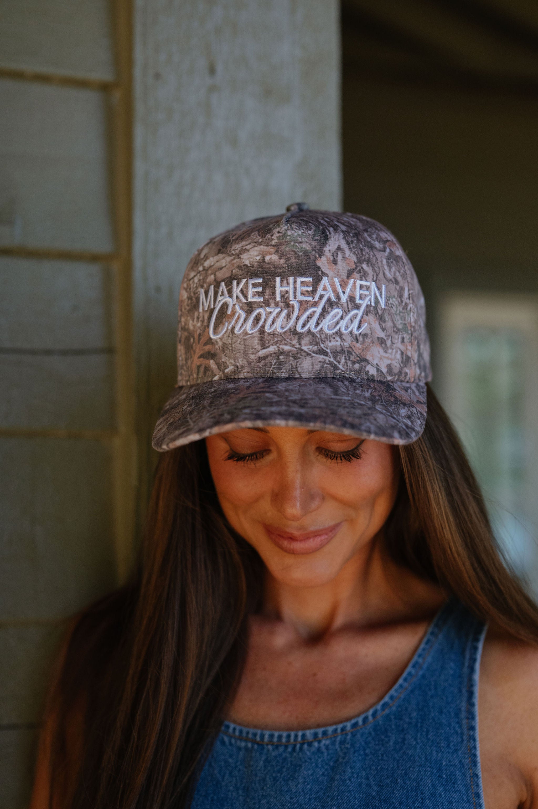 "Make Heaven Crowded" Trucker Hat