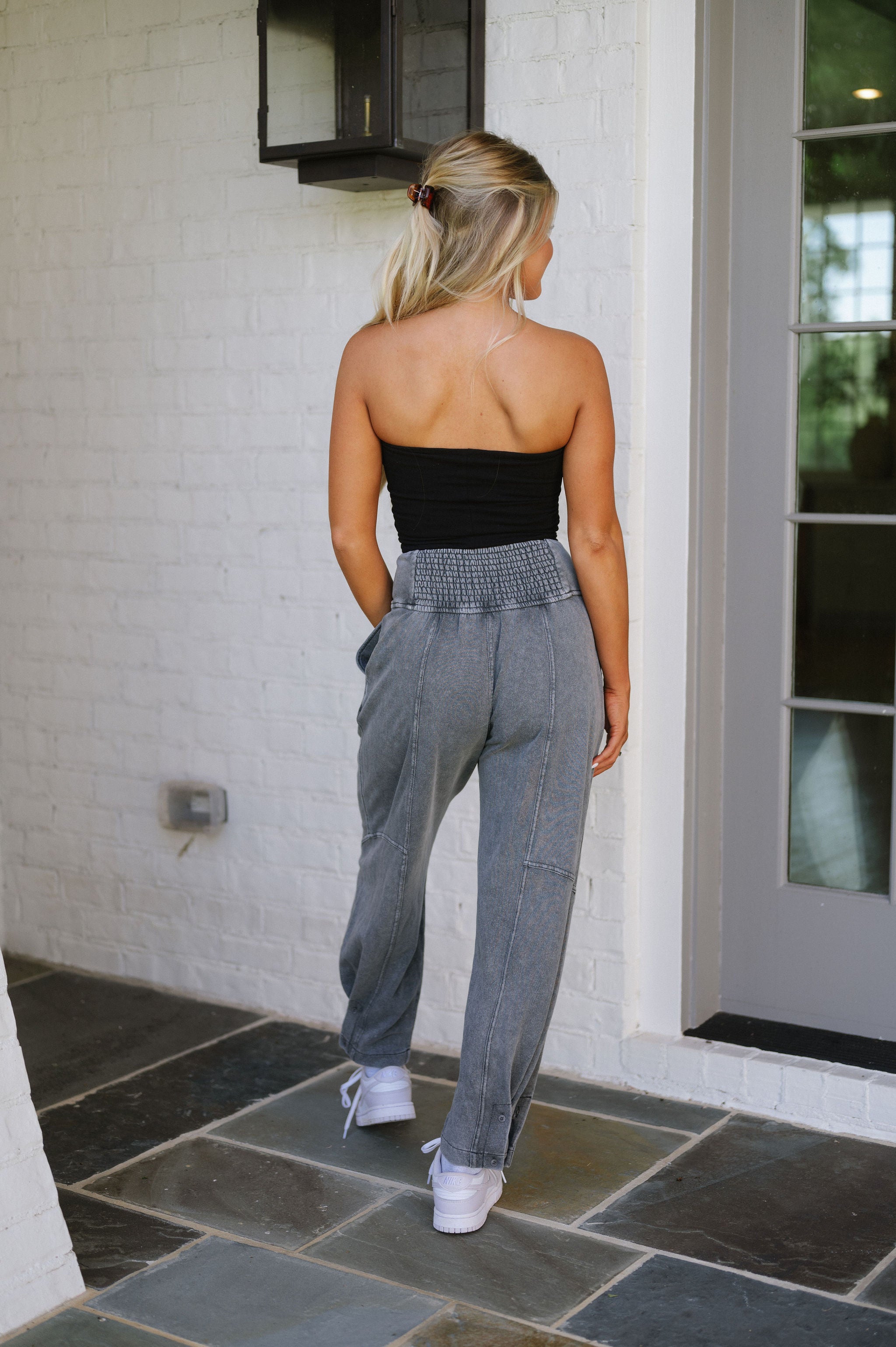 Liam Pants- Washed Grey