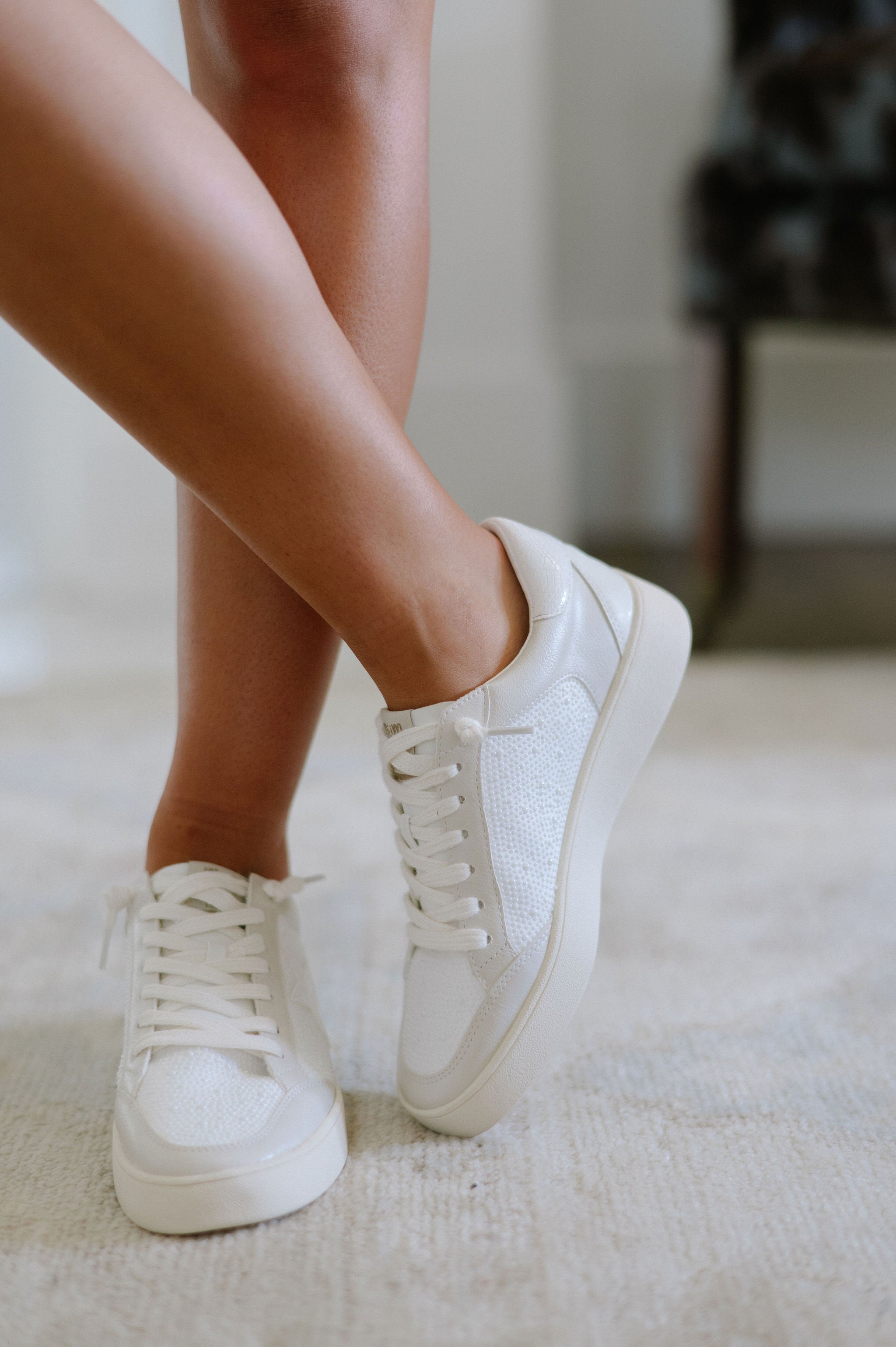 Juniper Sneakers-White Beige