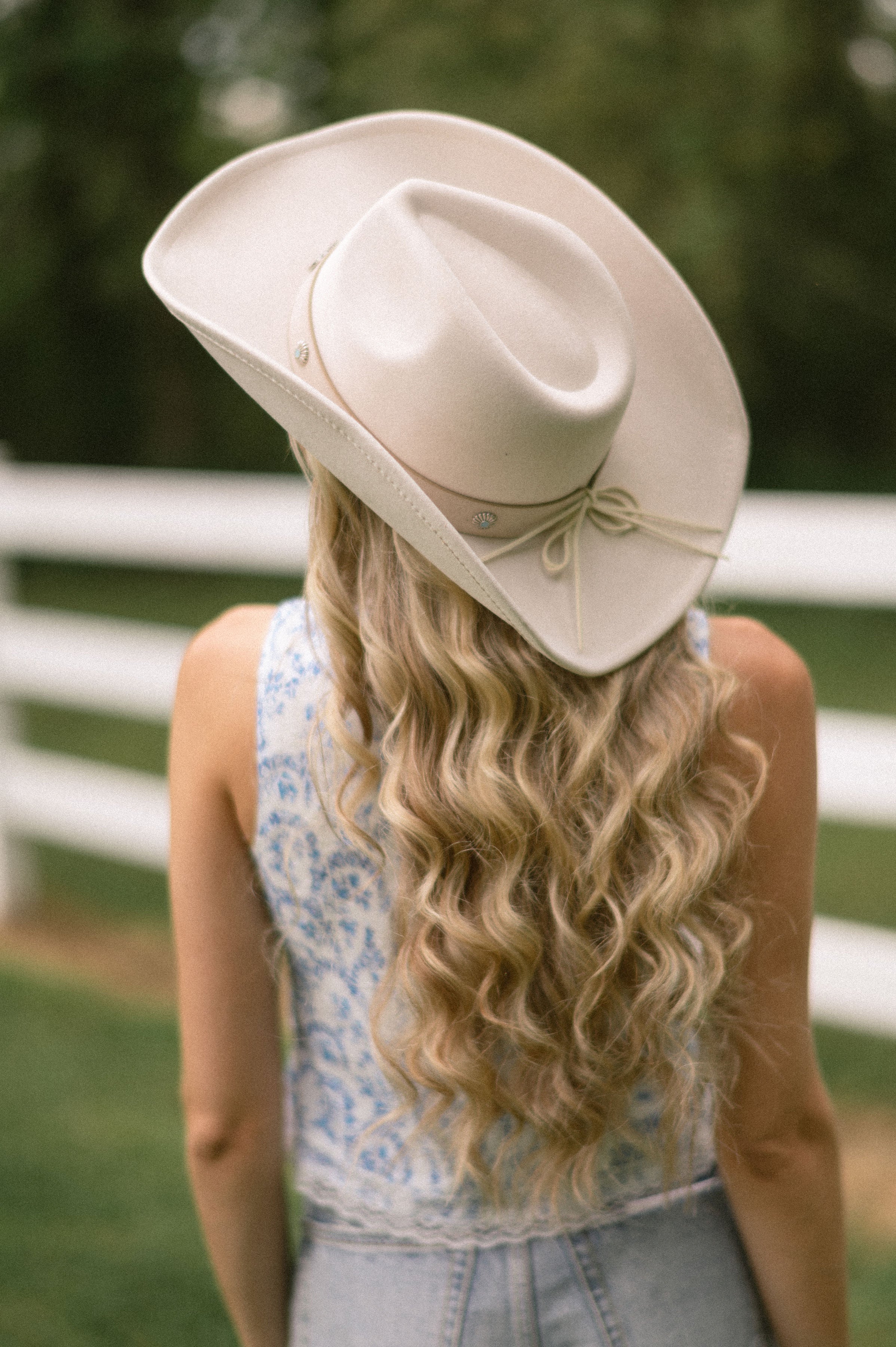 Jovie Cowgirl Hat- Ivory