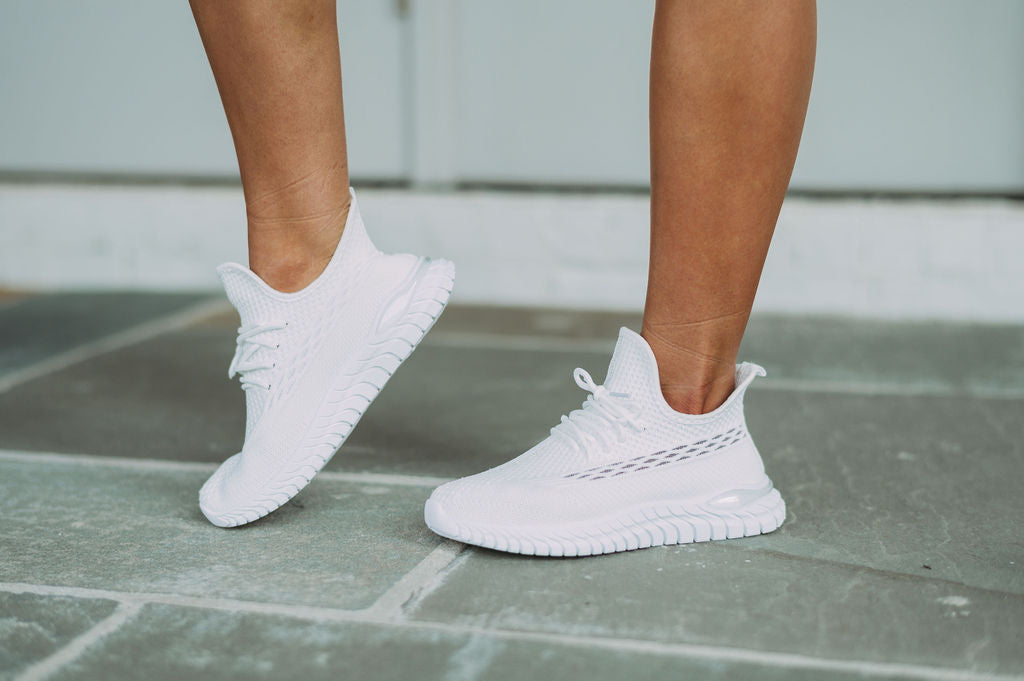 Spike Sneakers-White