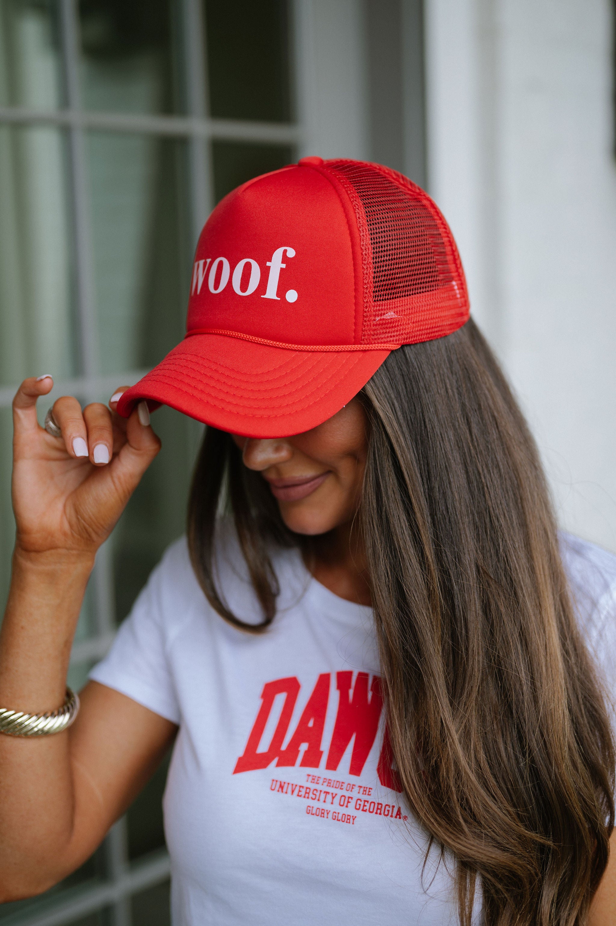 "Woof" Trucker Hat