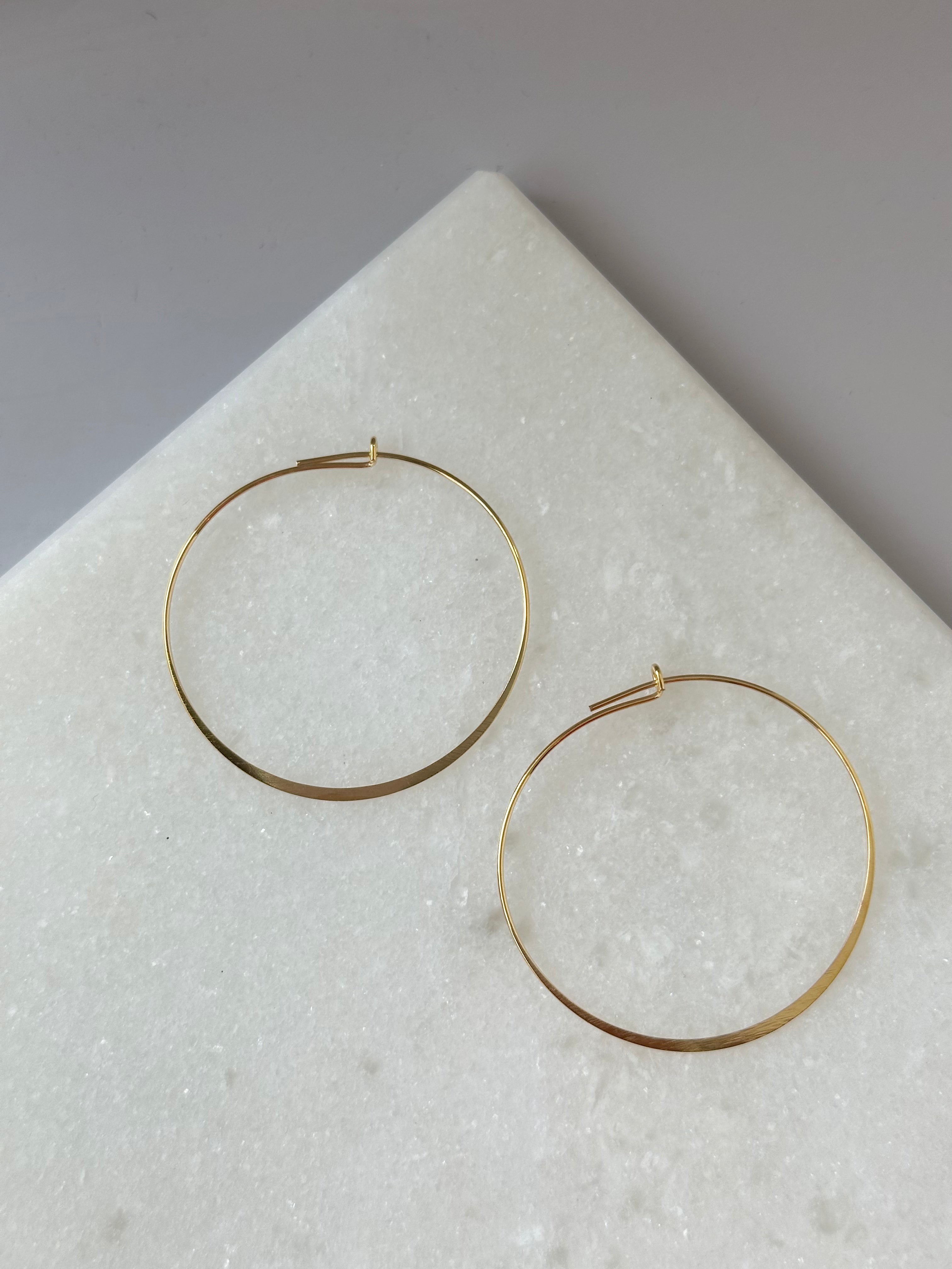 Odessa Hoop Earrings - Gold