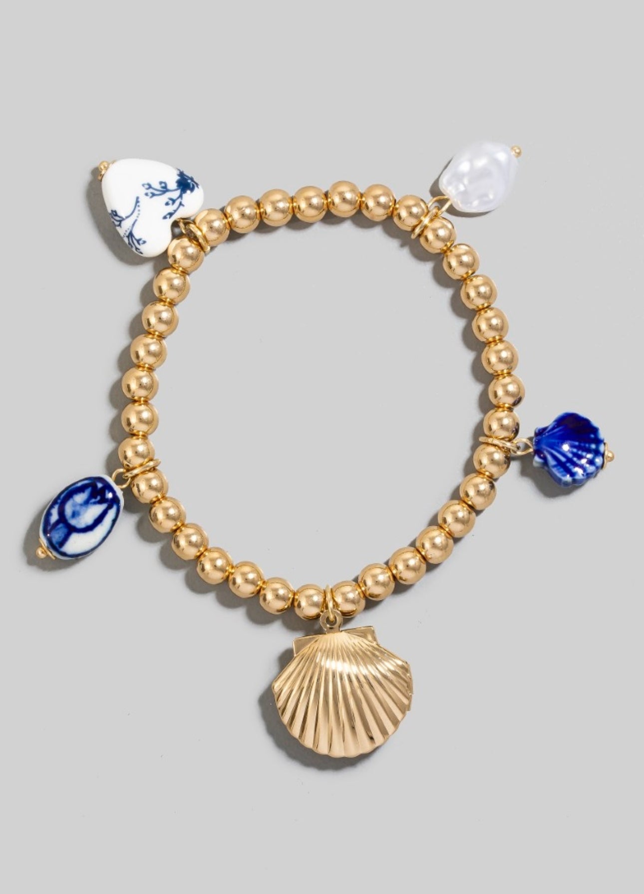 Azul Charm Bracelet - Gold