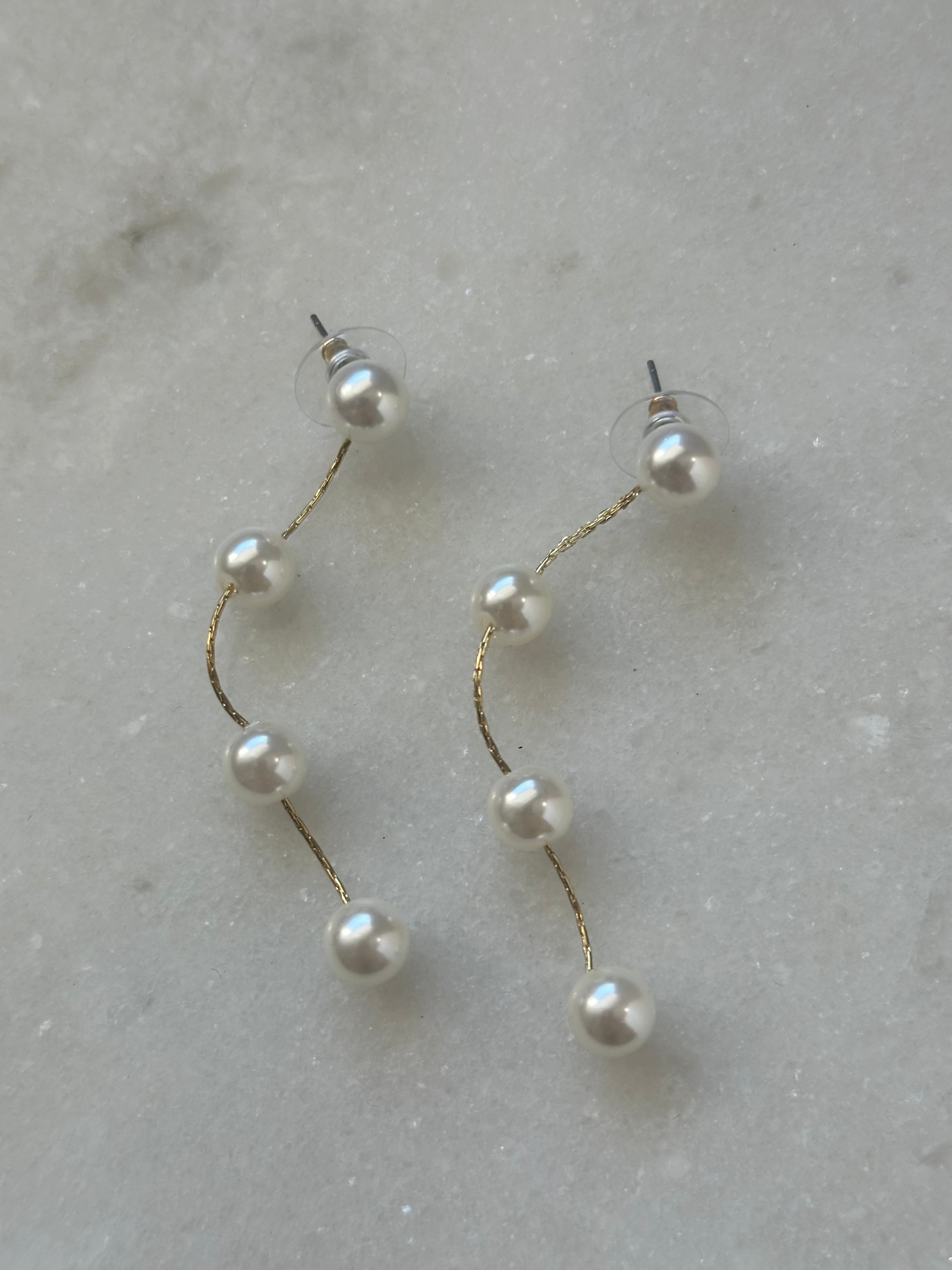 Bartley Pearl Drop Earrings