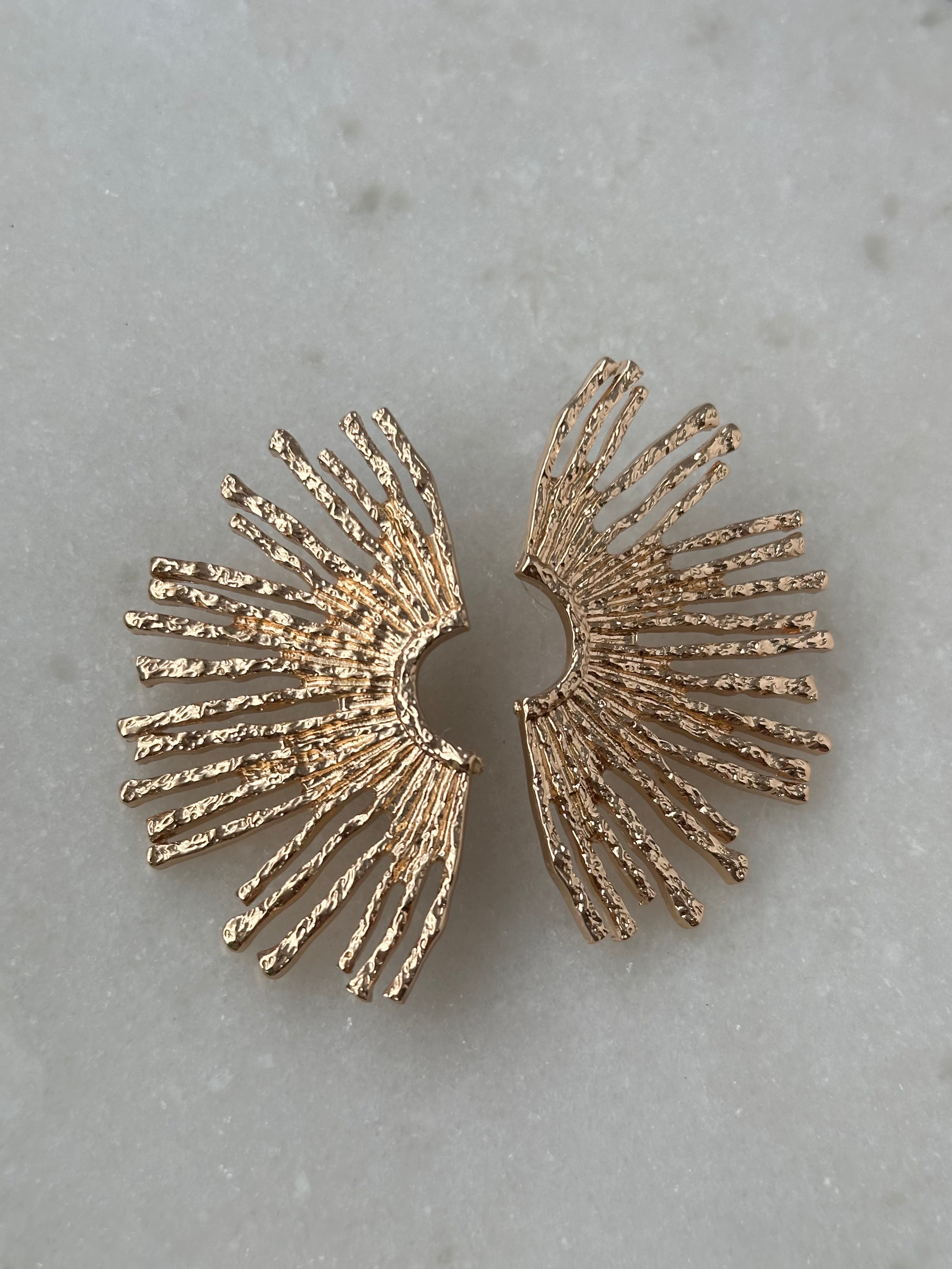 Burst Statement Earrings