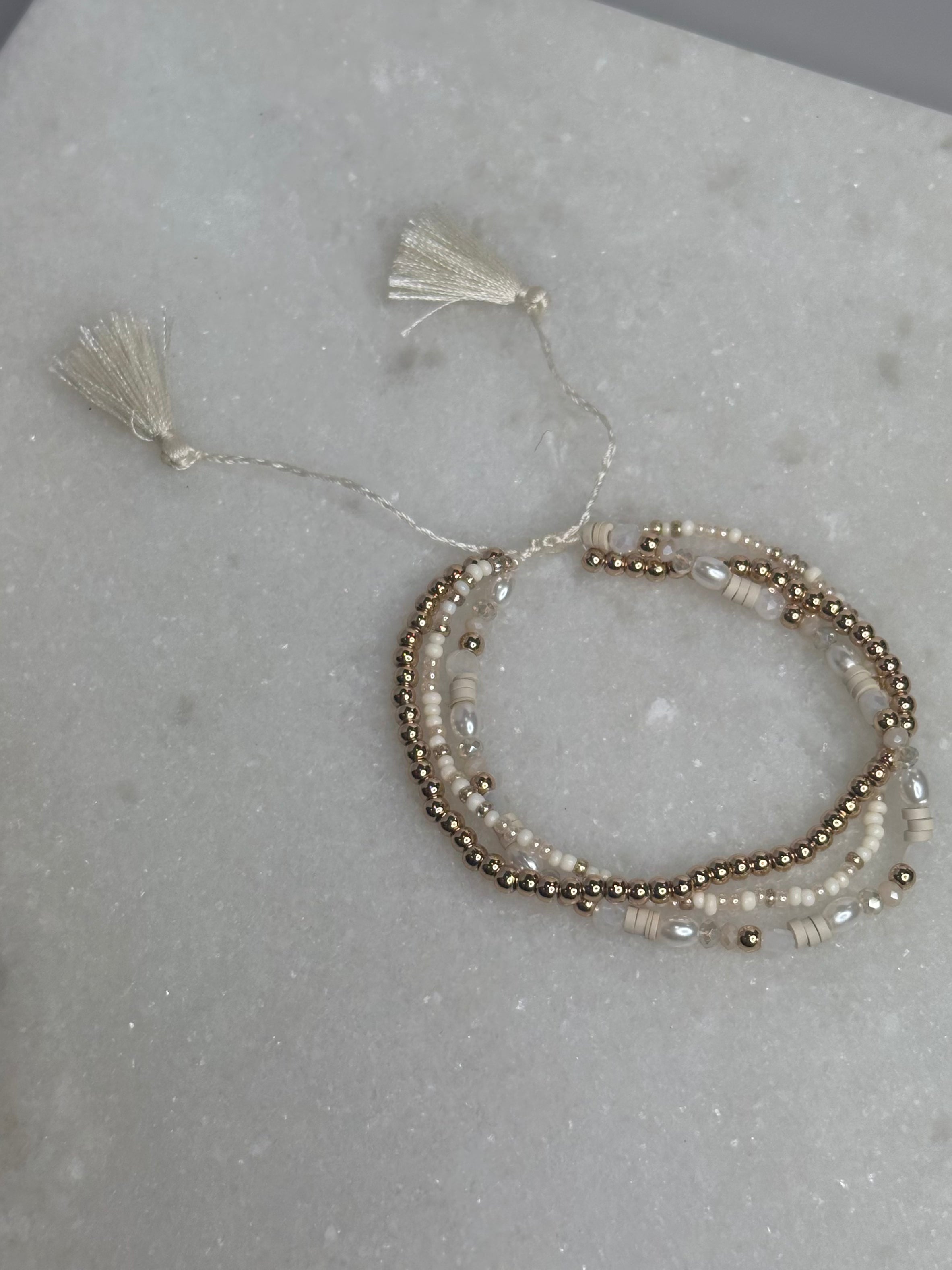 Lucy Tassel Bracelet - Gold