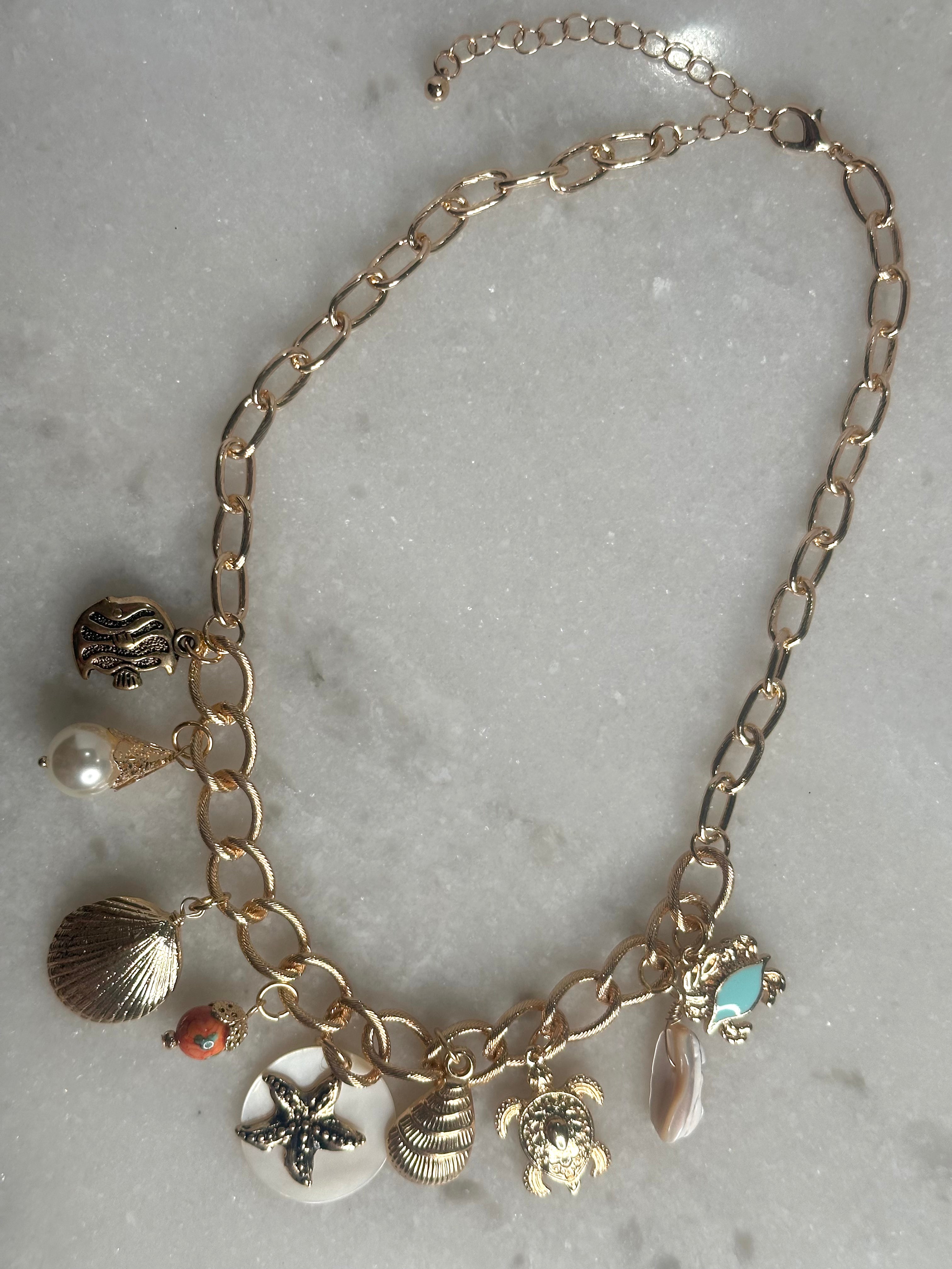 Seabreeze Charm Necklace