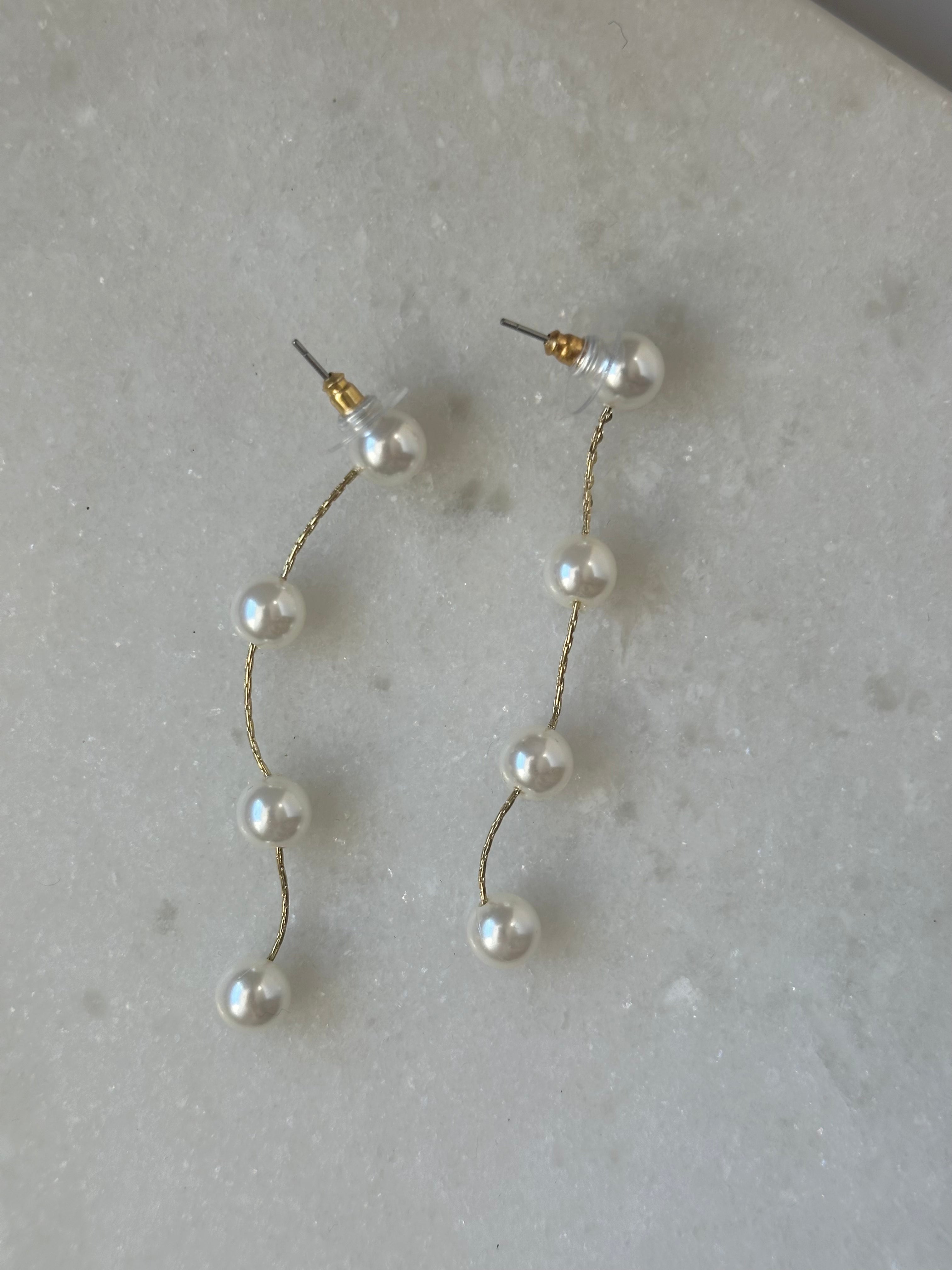 Bartley Pearl Drop Earrings