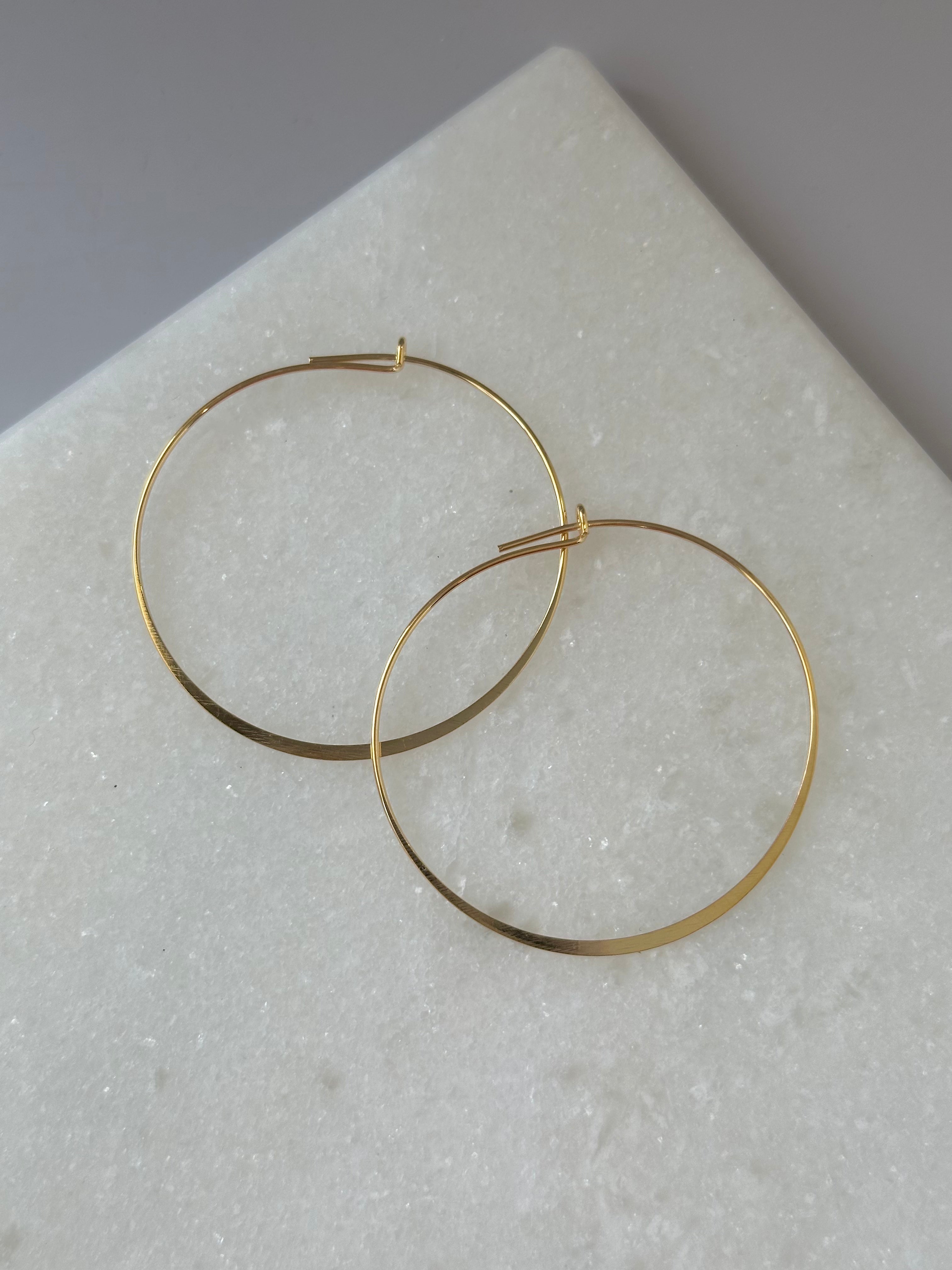 Odessa Hoop Earrings - Gold