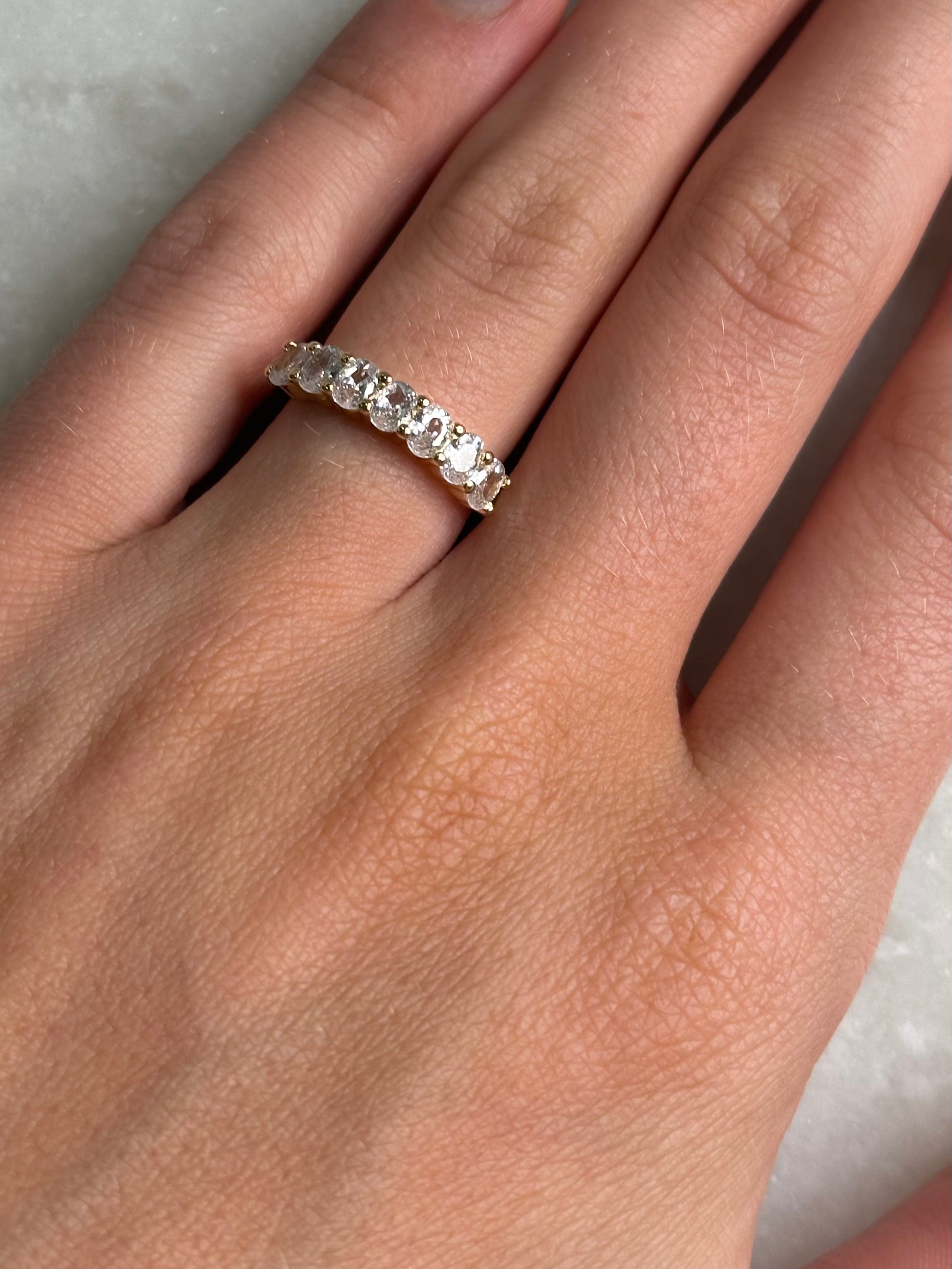 Lesley Crystal Ring