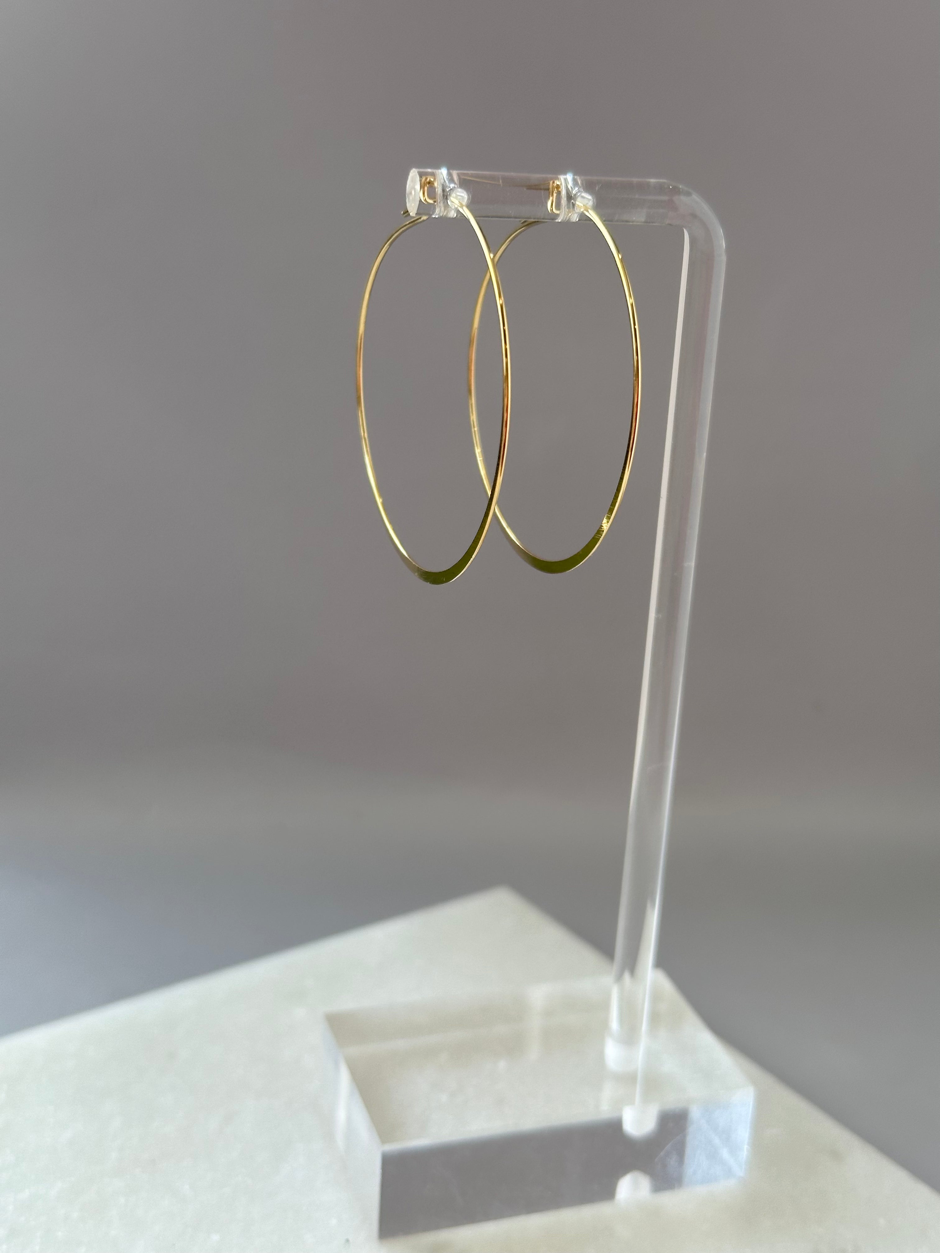 Odessa Hoop Earrings - Gold