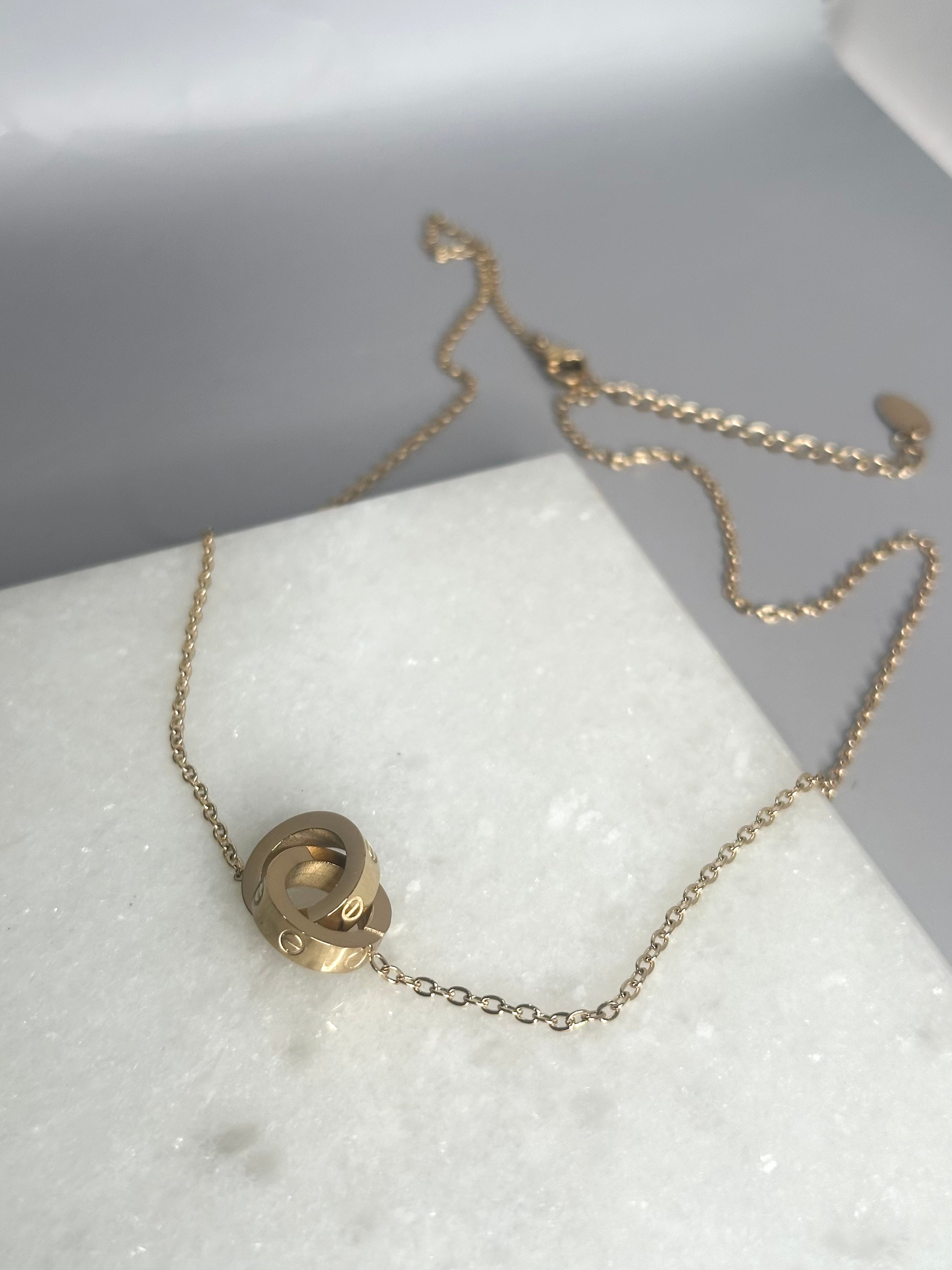 Interlock Pendent Necklace